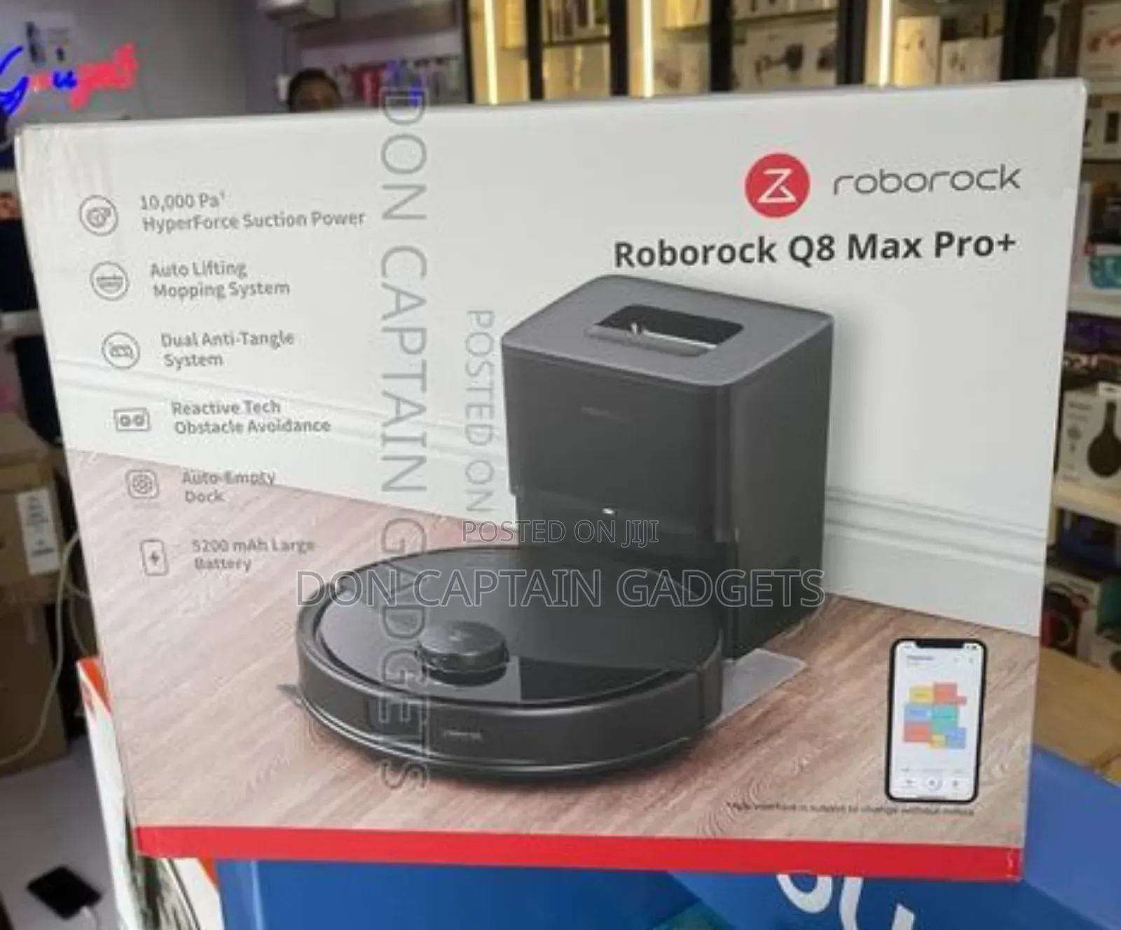 Roborock Q8 Max Pro+ Robotic Vacuum Cleaner