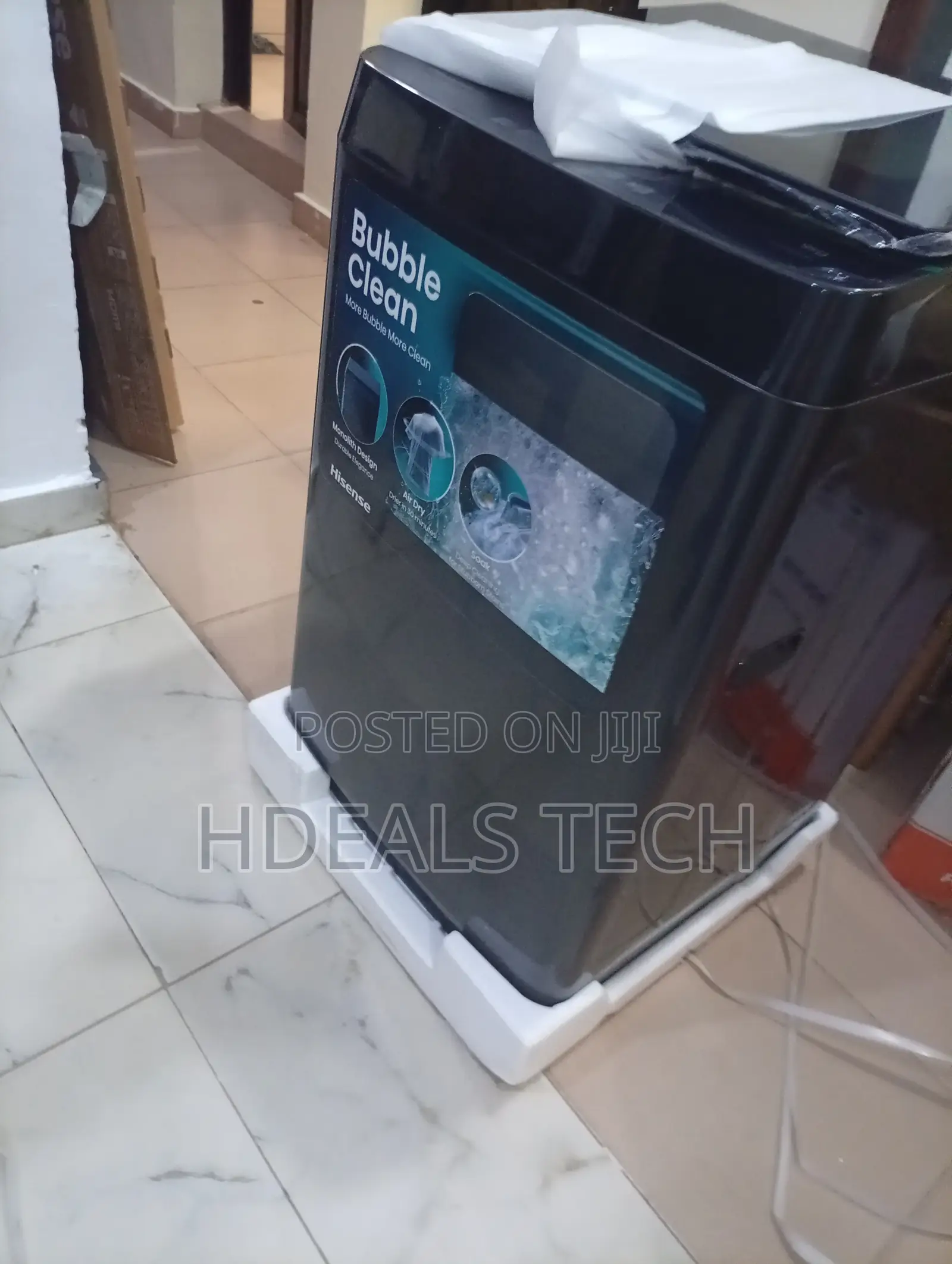 Hisense 9kg Front Loader – Deep Clean Technology + Fast Spin
