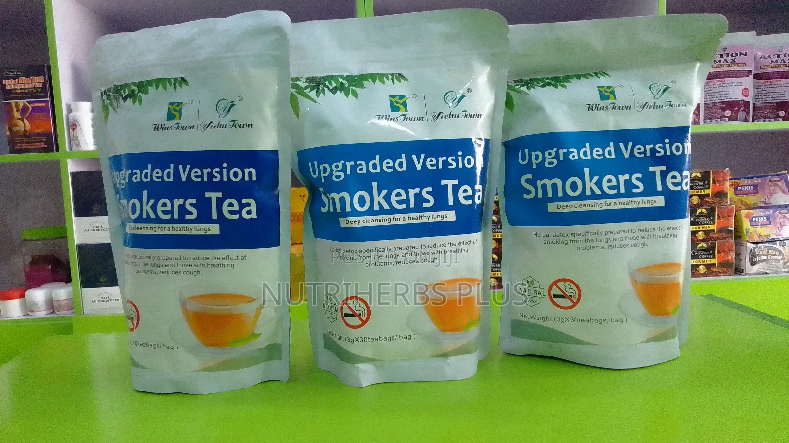 Wins Town Smokers Tea: For Lung Cleansing ( 3 Packs)