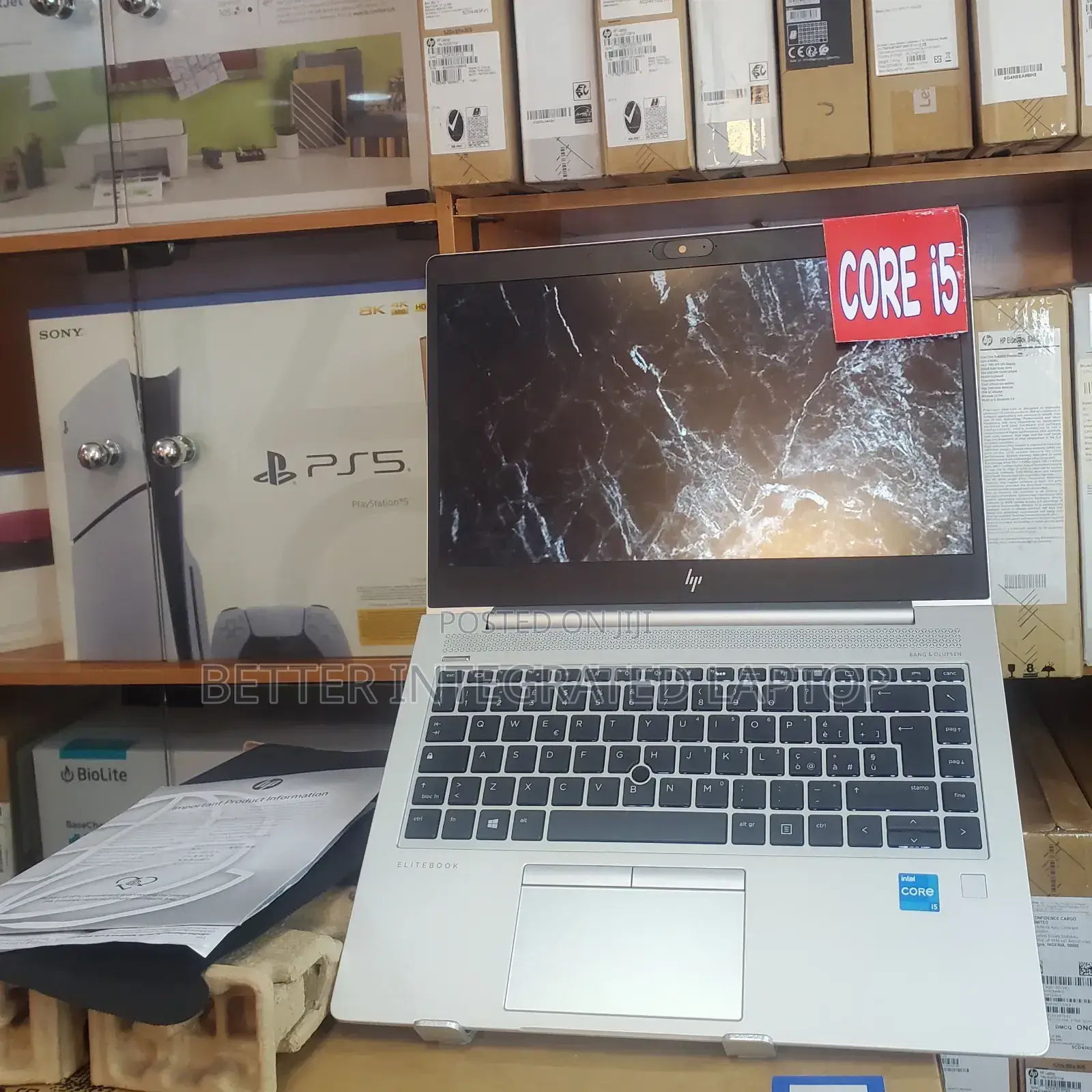 New Laptop HP ProBook 650 G3 8GB Intel Core i5 SSD 256GB