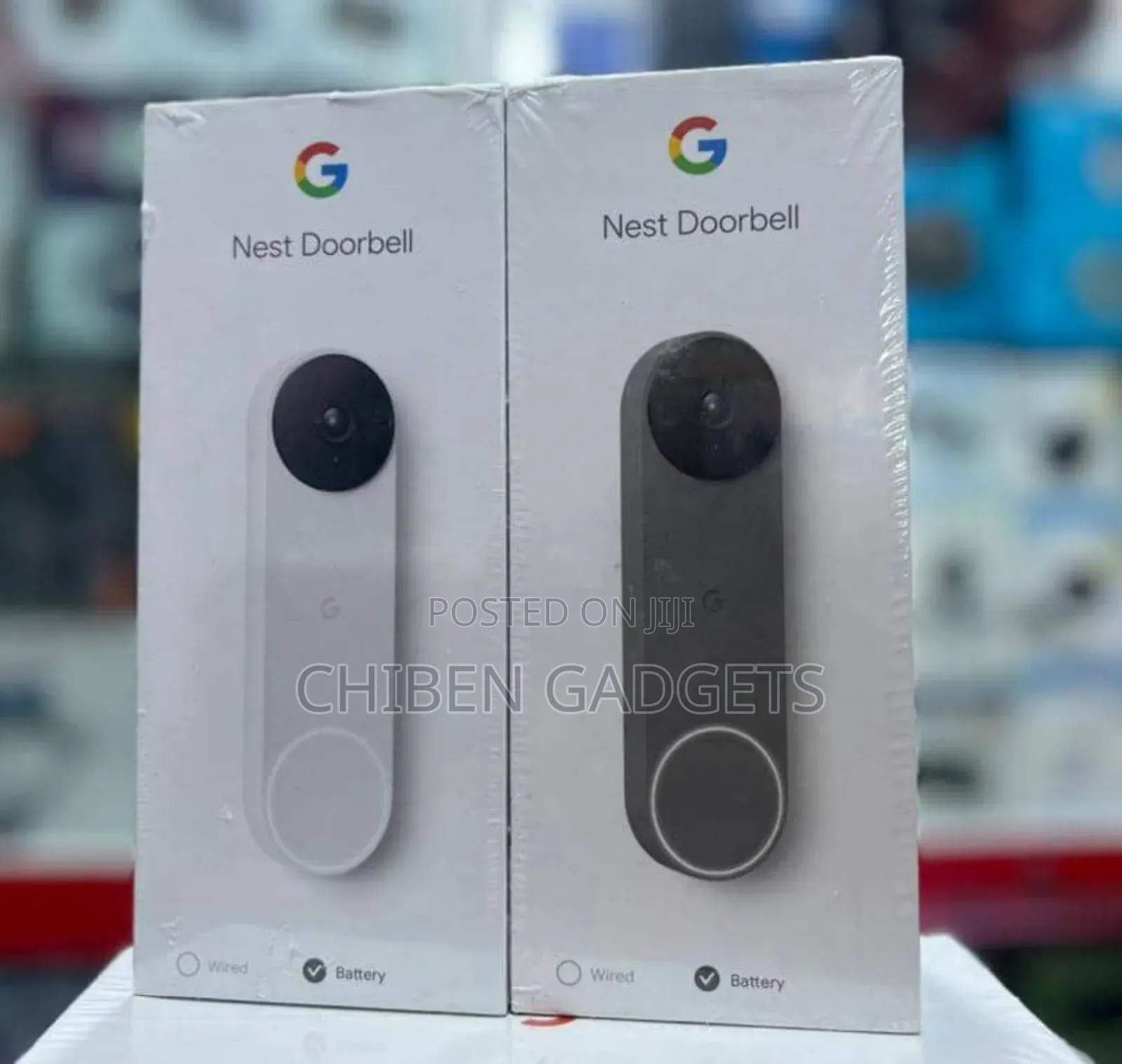 Google Nest Doorbell Wireless Doorbell Camera Video Doorbel