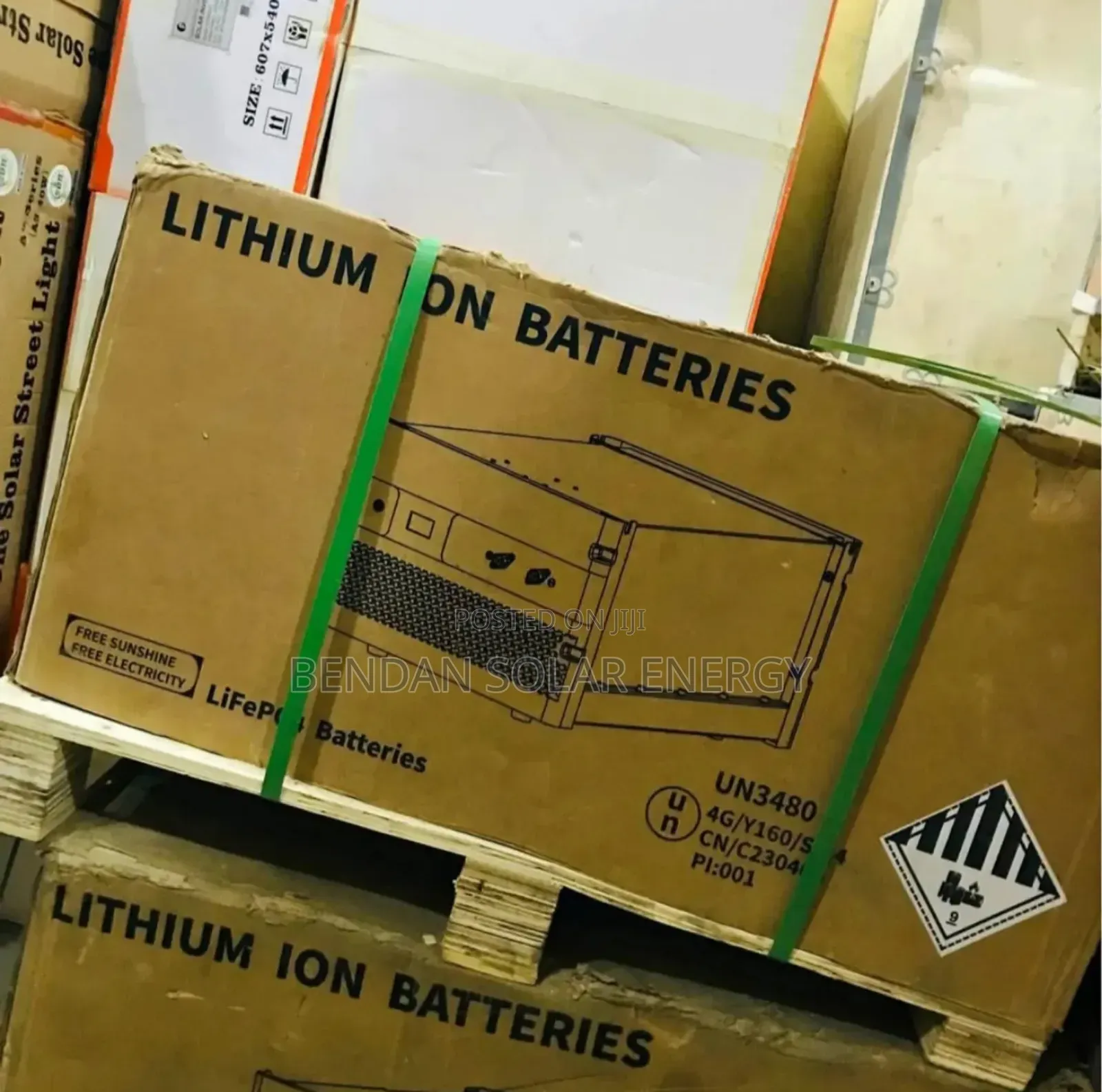 Blue Carbon 10kwh 48v Lithium-ion Battery (Flat)