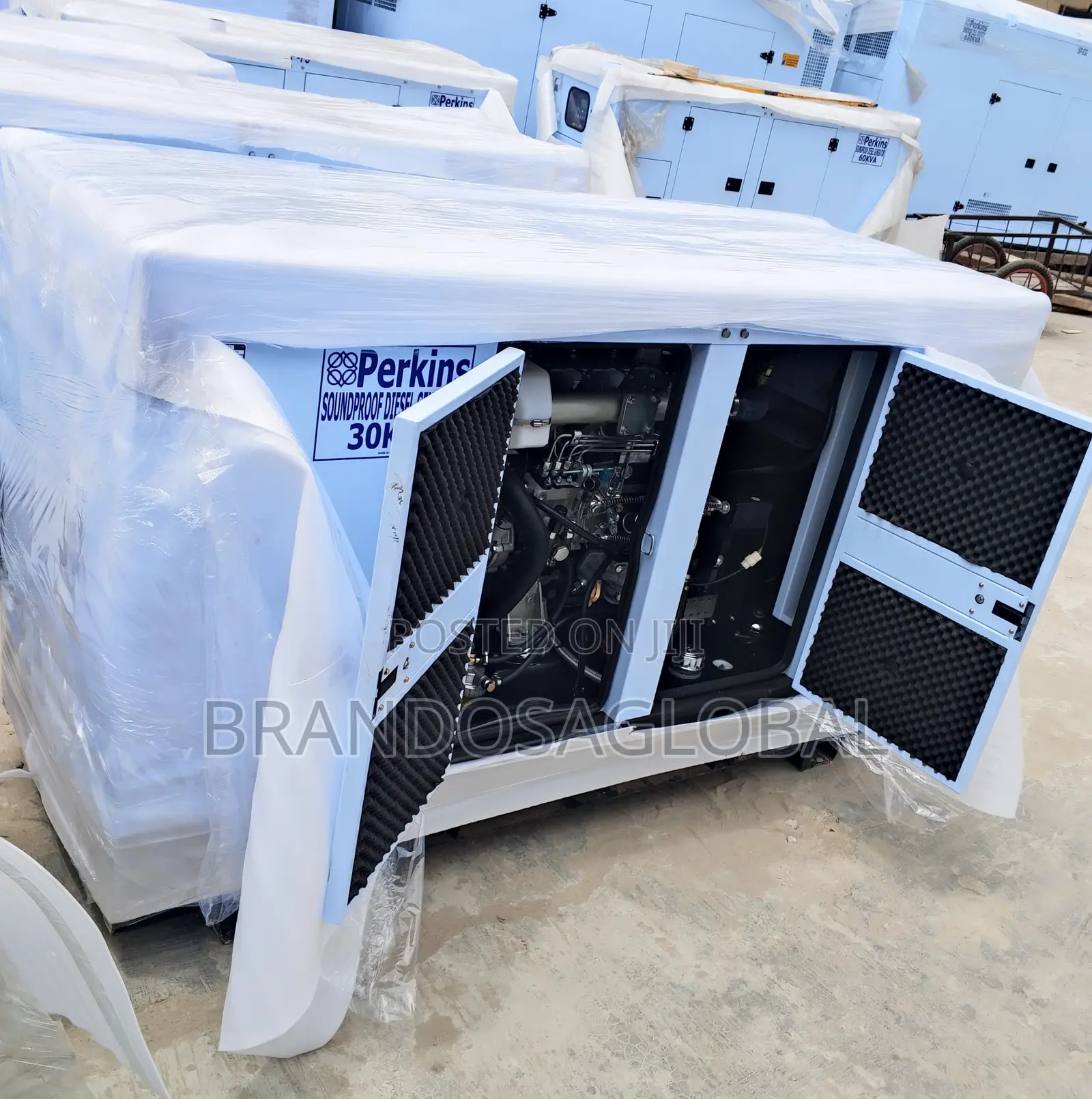 Perkins 30kva Soundproof Diesel Generator|Silent Efficient Performance