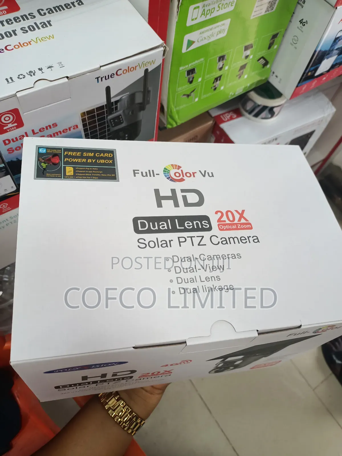 Polyvision Hd Dual Lens Solar Ptz Camera
