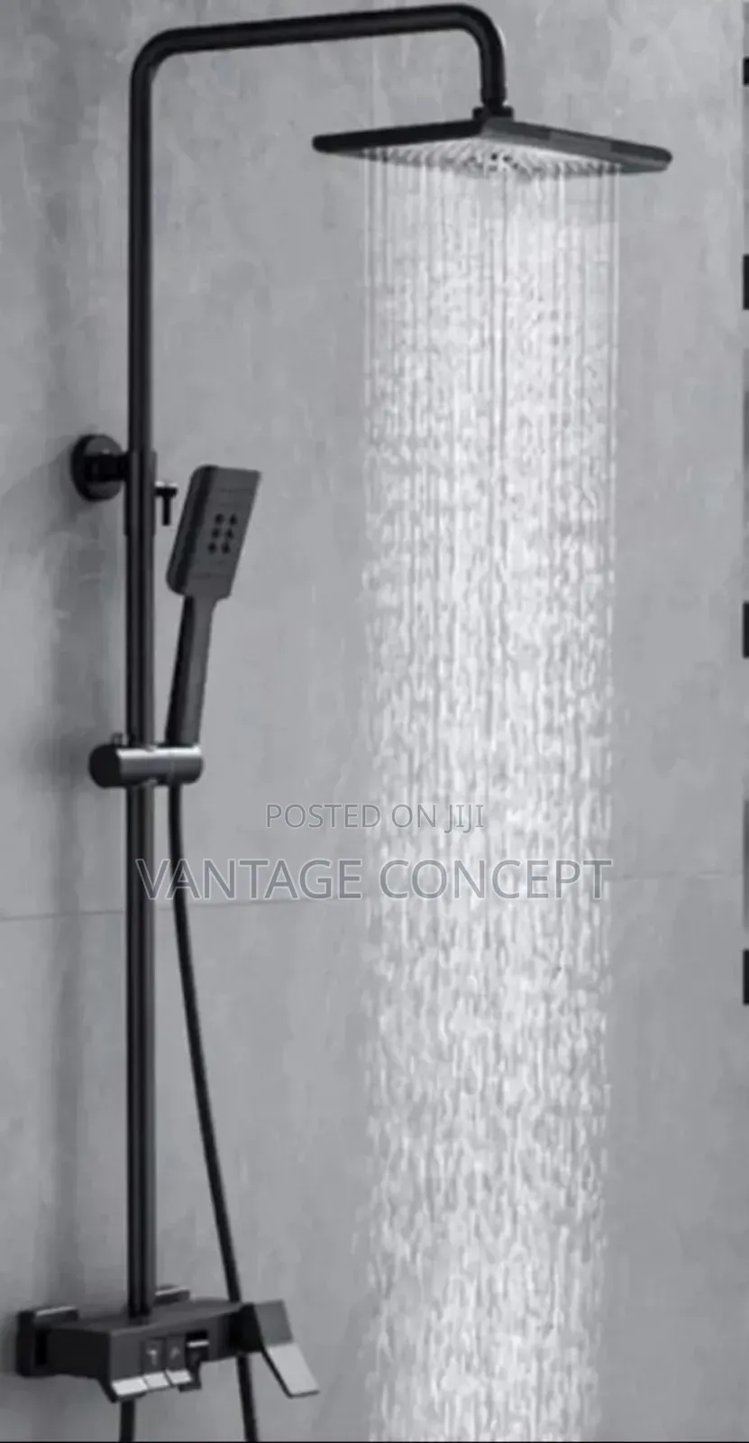 3 Button Standing Shower