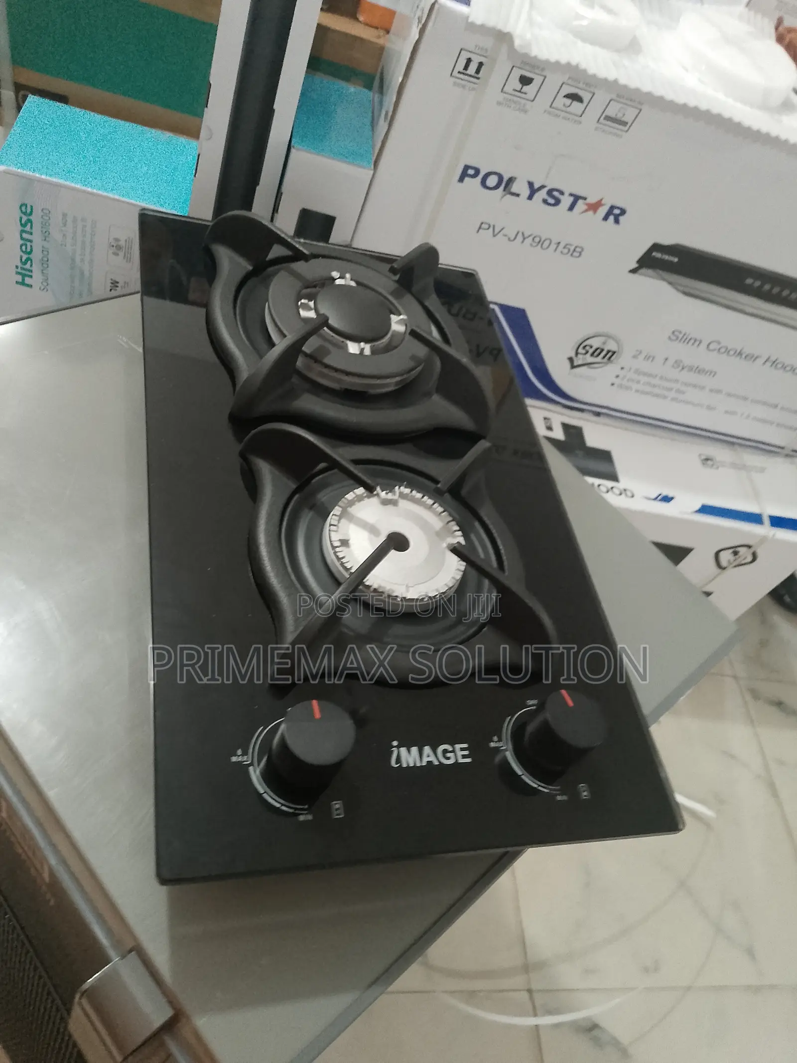 Image 70cm Compact Built-in Gas Hob With 2 Dynamic Burners