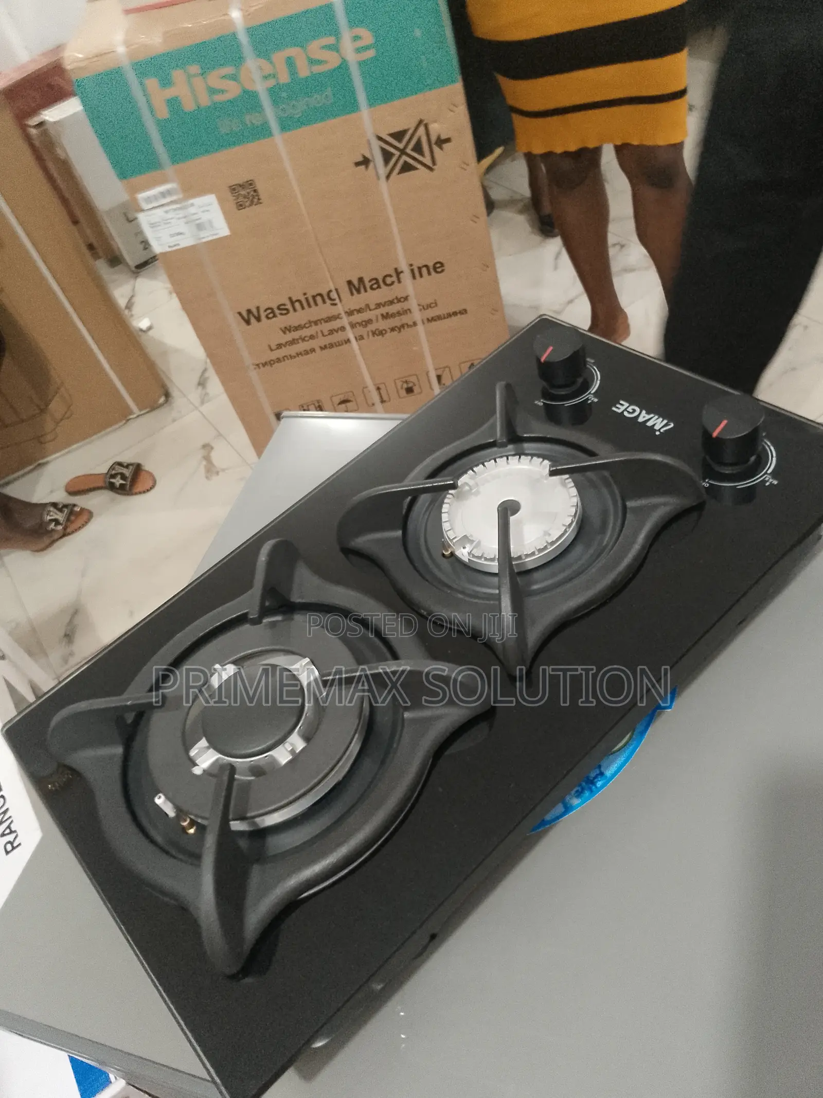 Image 70cm Compact Built-in Gas Hob With 2 Dynamic Burners