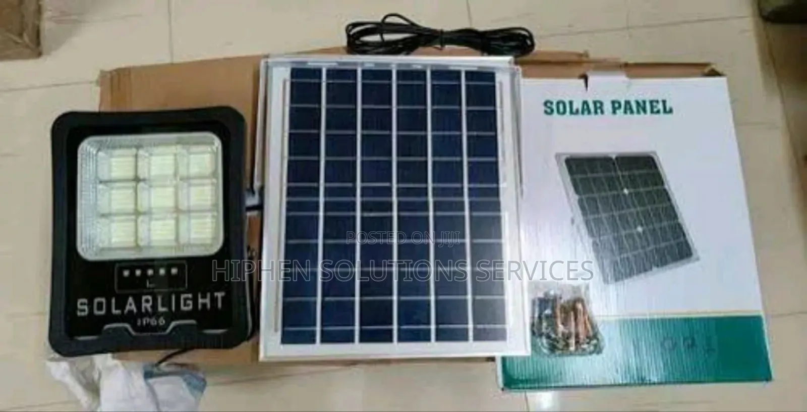 Alphar 100w Solar Flood Light Dealers in Ibadan