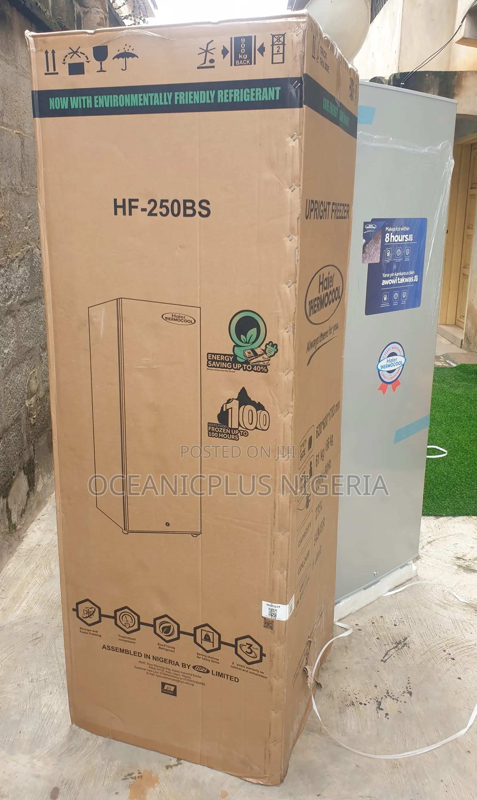 Cost Effective Haier Thermocool 235l Upright Freezer Hf-250bs