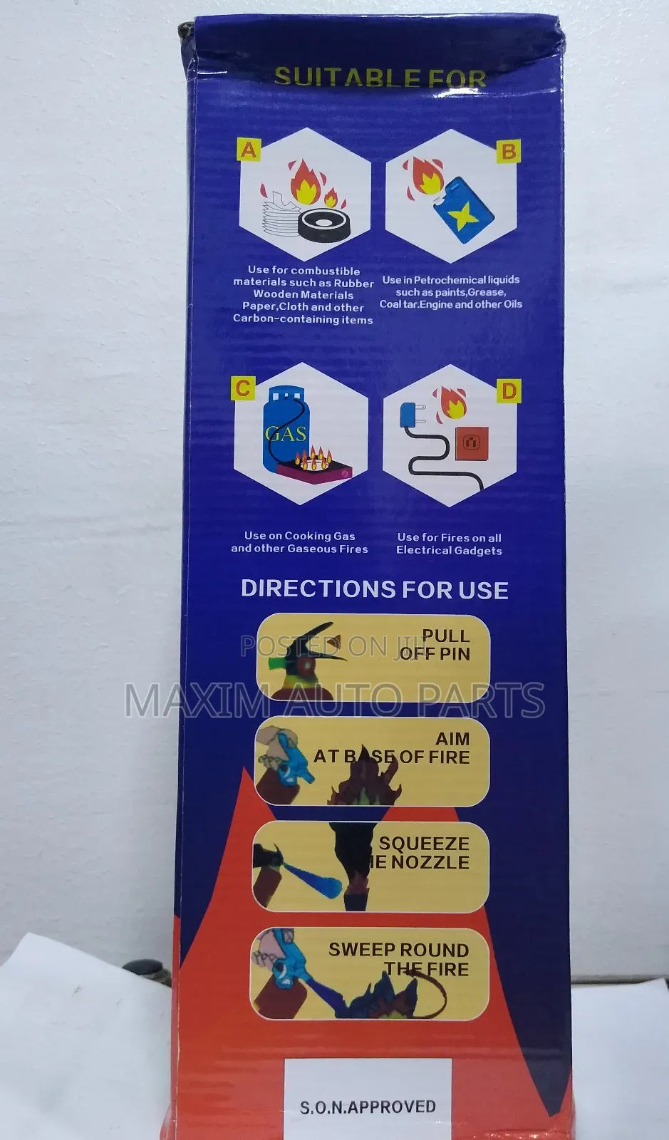 Crystal Multi-Purpose Fire Extinguisher