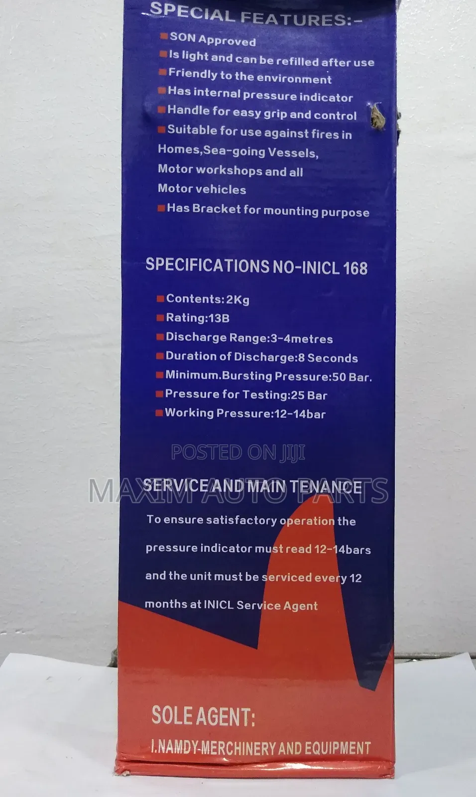 Crystal Multi-Purpose Fire Extinguisher