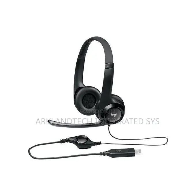 Logitech H390 Usb Headset With Clear Chat Noise-canceling Microphone