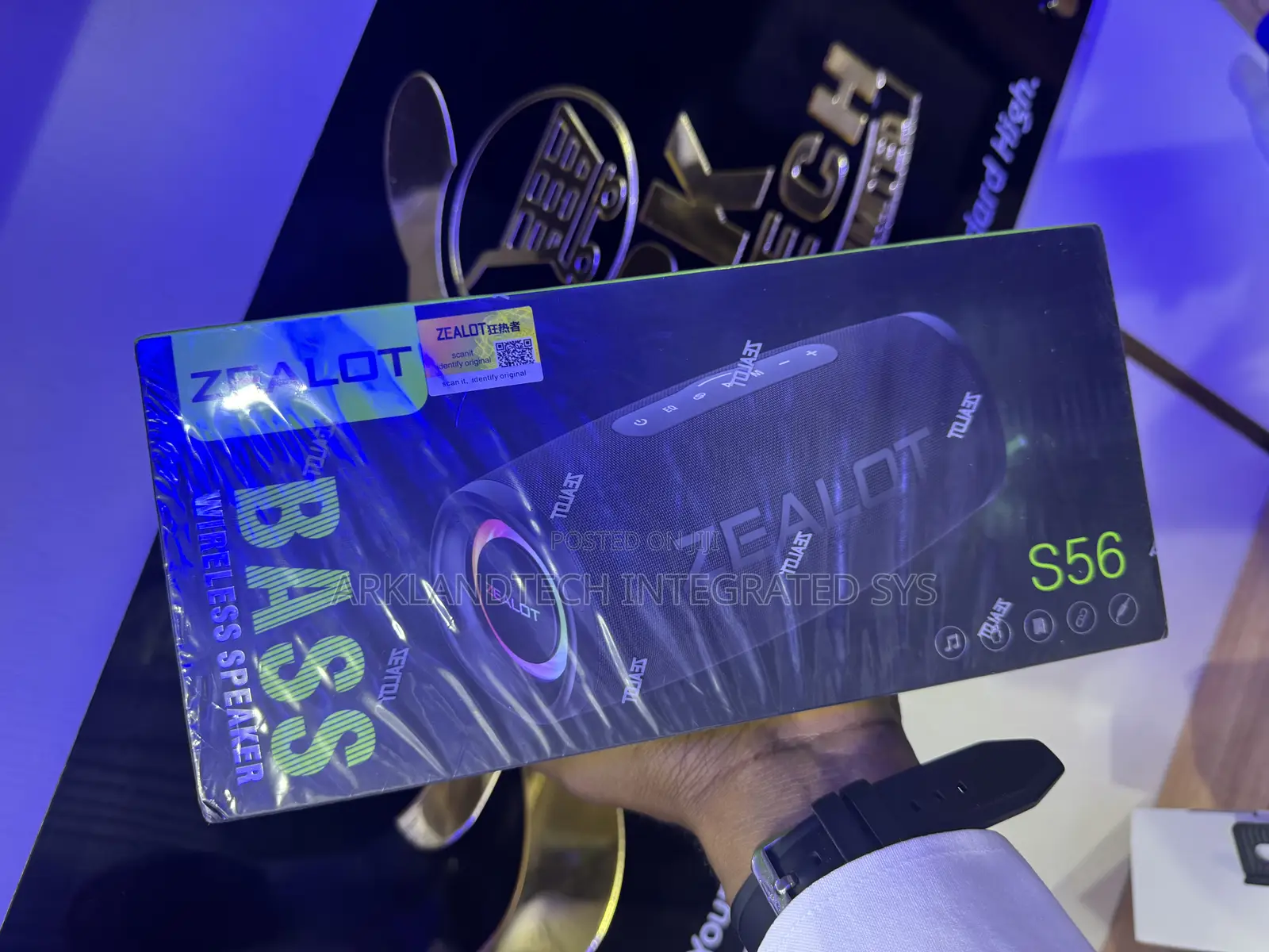 Zealot Bass S56 Bluetooth Standard Battery Speaker,40watts.