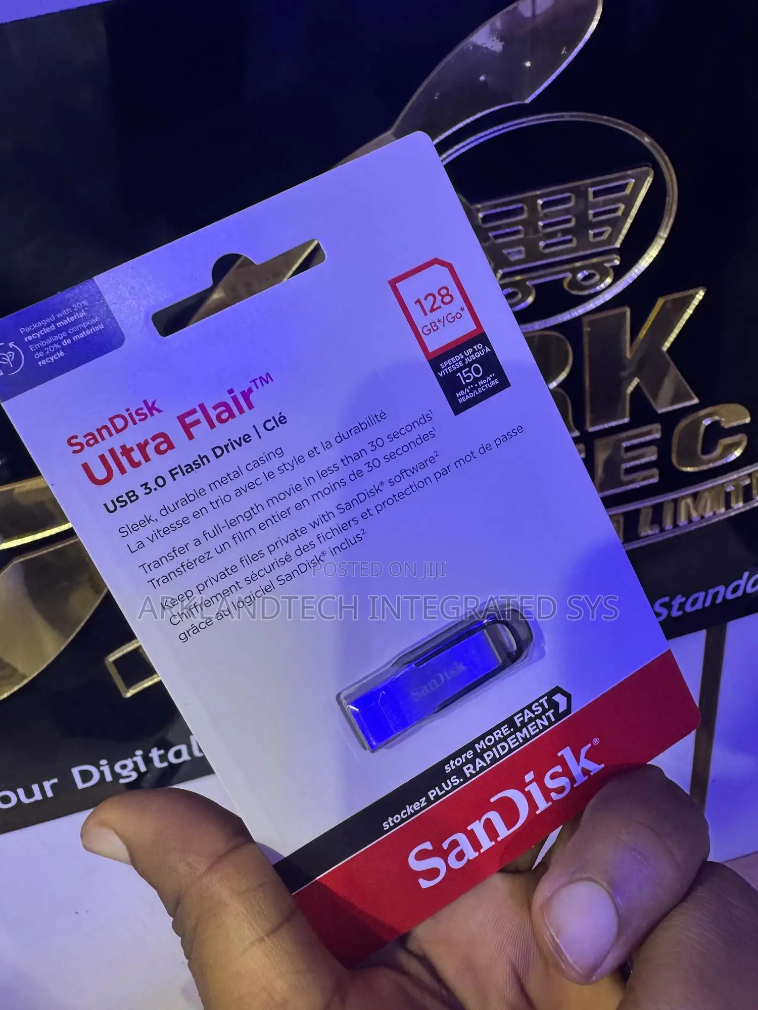 Sandisk Ultra Flair Usb 3.0 Flash Drive 128gb
