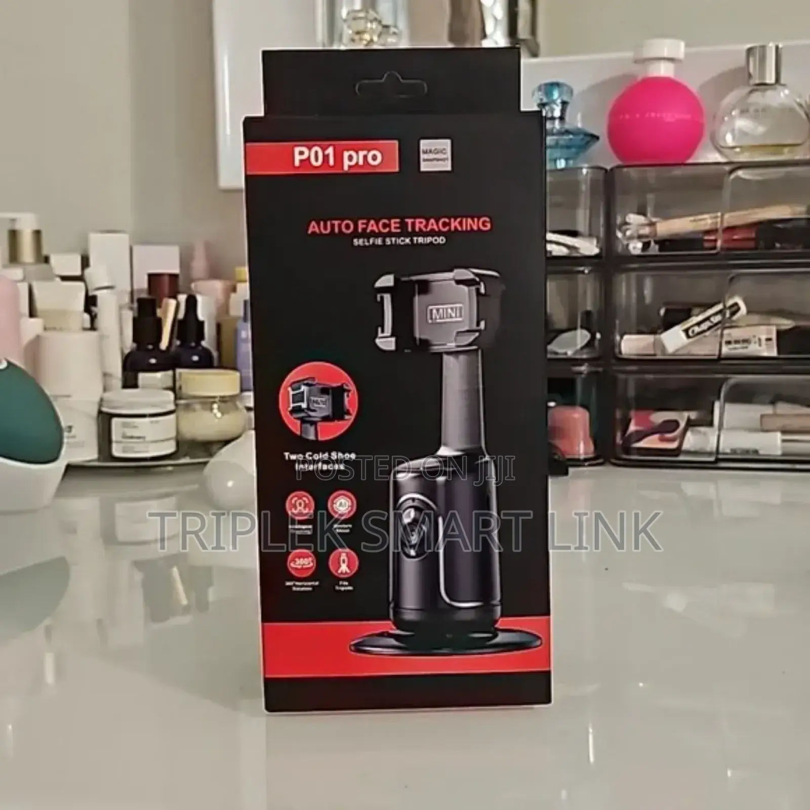 P01 Pro Auto Tracking Shooting Gimbal Al Camera Phone Stand Holder