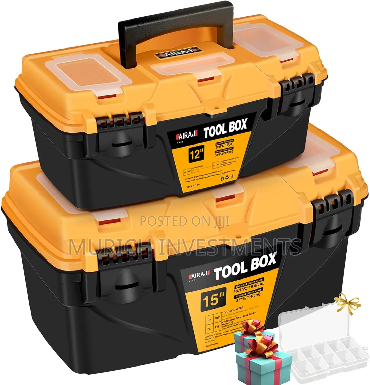 Plastic Tool Box 15"