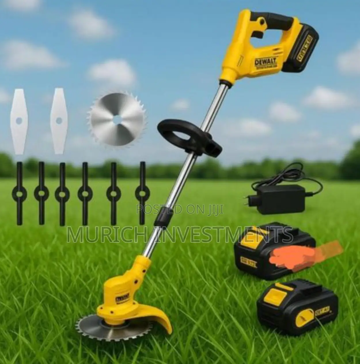 Dewalt Cordless Lightweight Grass Trimmer 118v