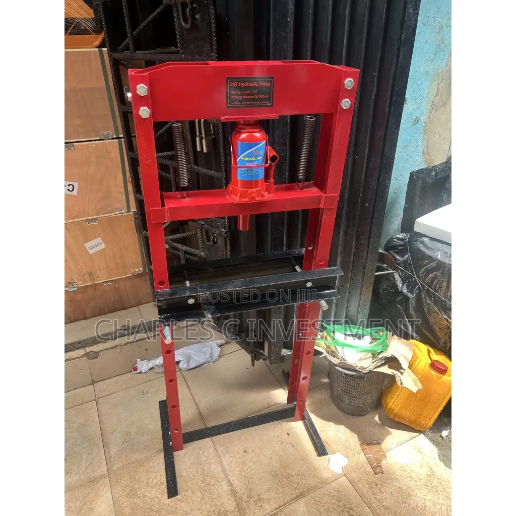 20-Ton Hydraulic Shop Press – Heavy-Duty Power for Bearings,Bushing