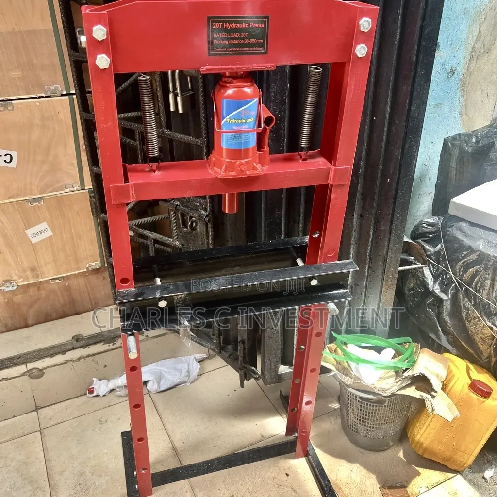 20-Ton Hydraulic Shop Press – Heavy-Duty Power for Bearings,Bushing