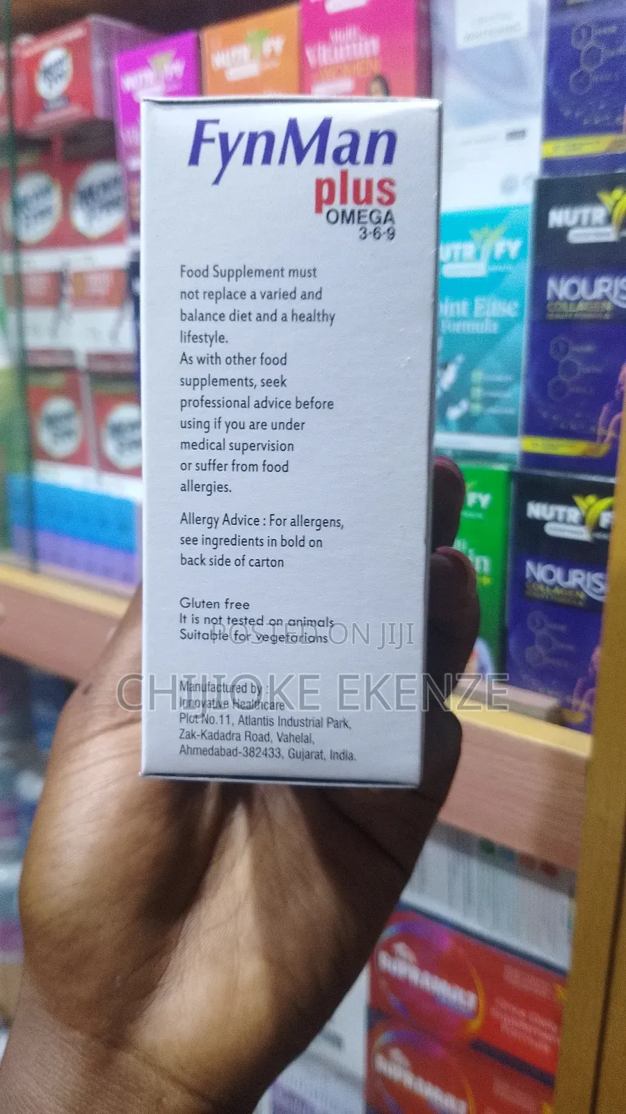Fyn Man Plus Omega-3-6-9 30 Softgel Capsules