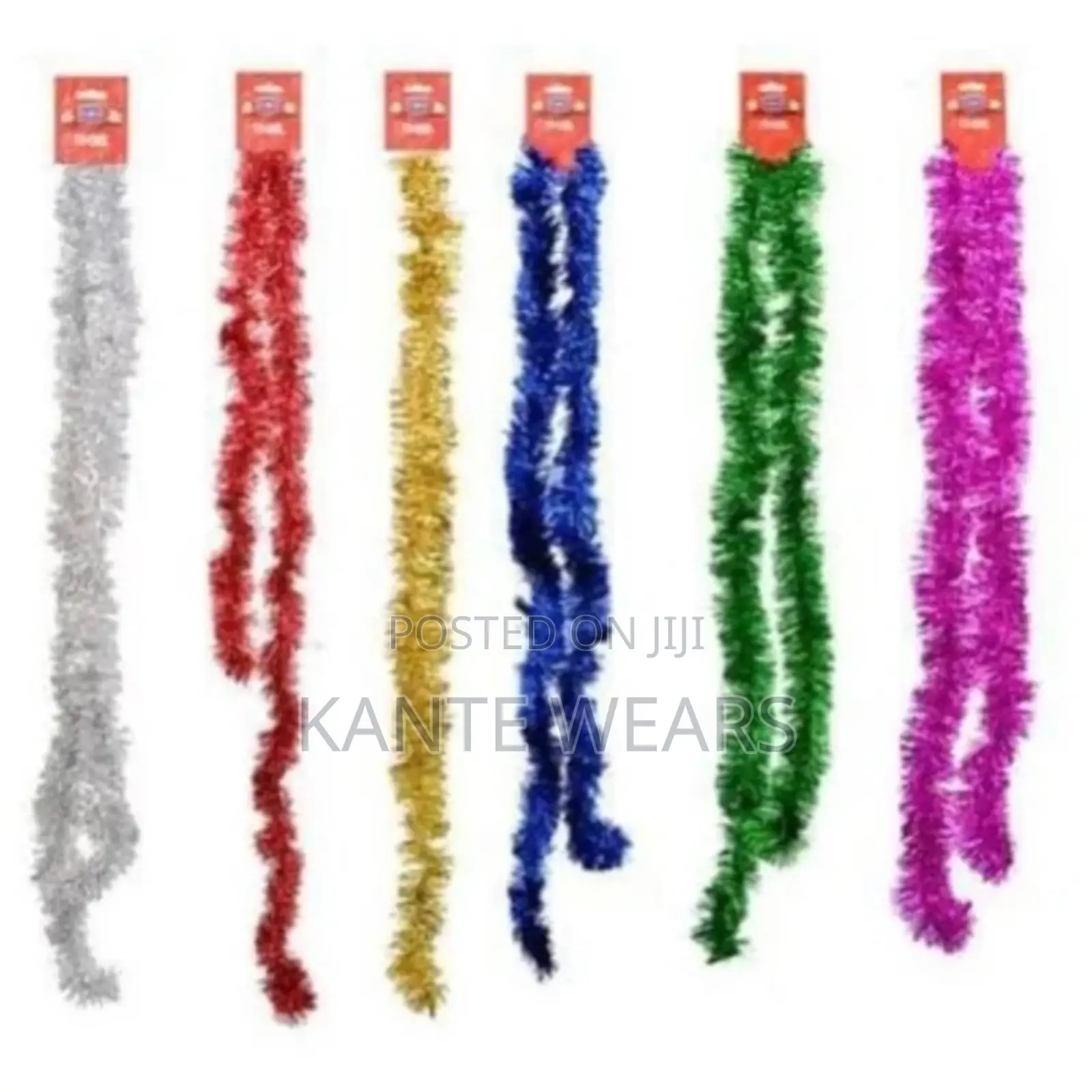 12pcs Tinsel For Christmas And Holiday Decoration