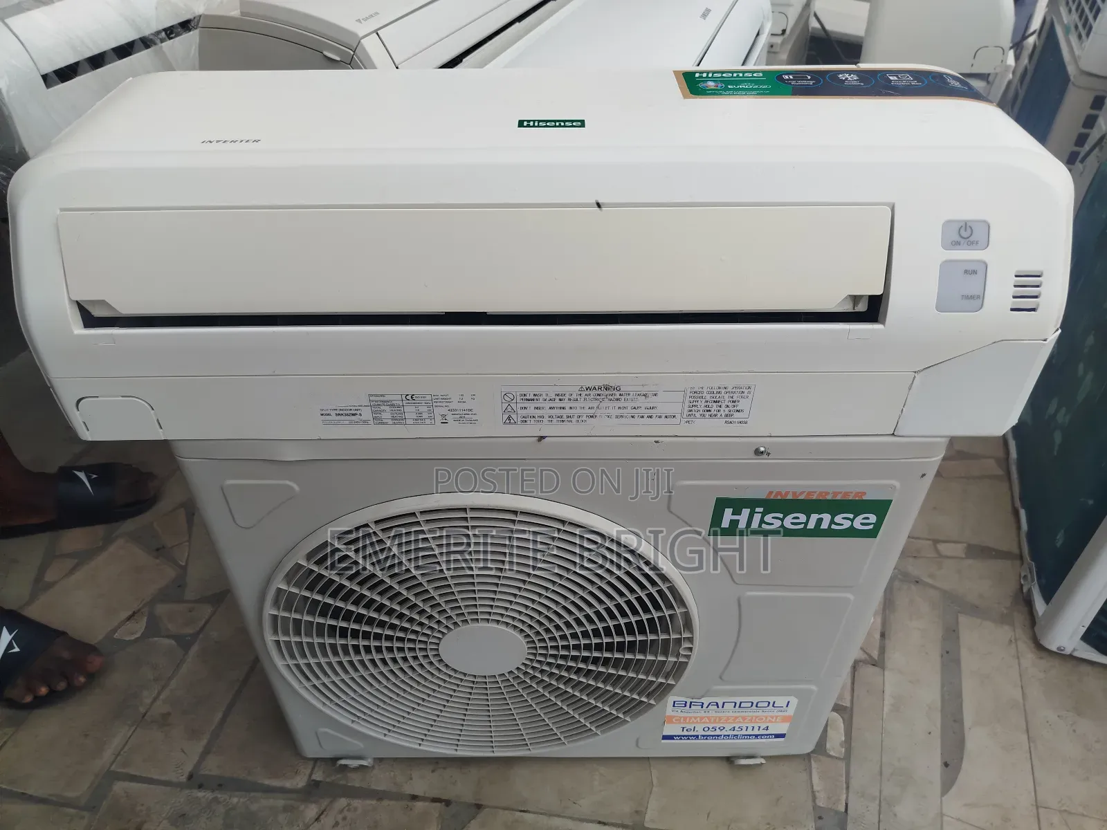 Hisense Inverter 1.5 Hp Wit Full Gass