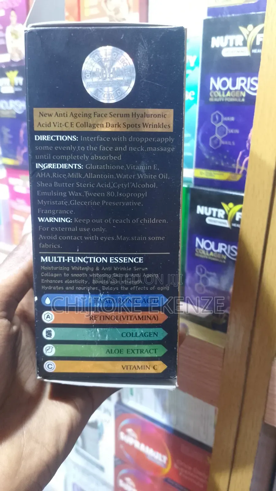 Anti-Aging Serum Multi-Function Essence Made With 100% Pure Collagen