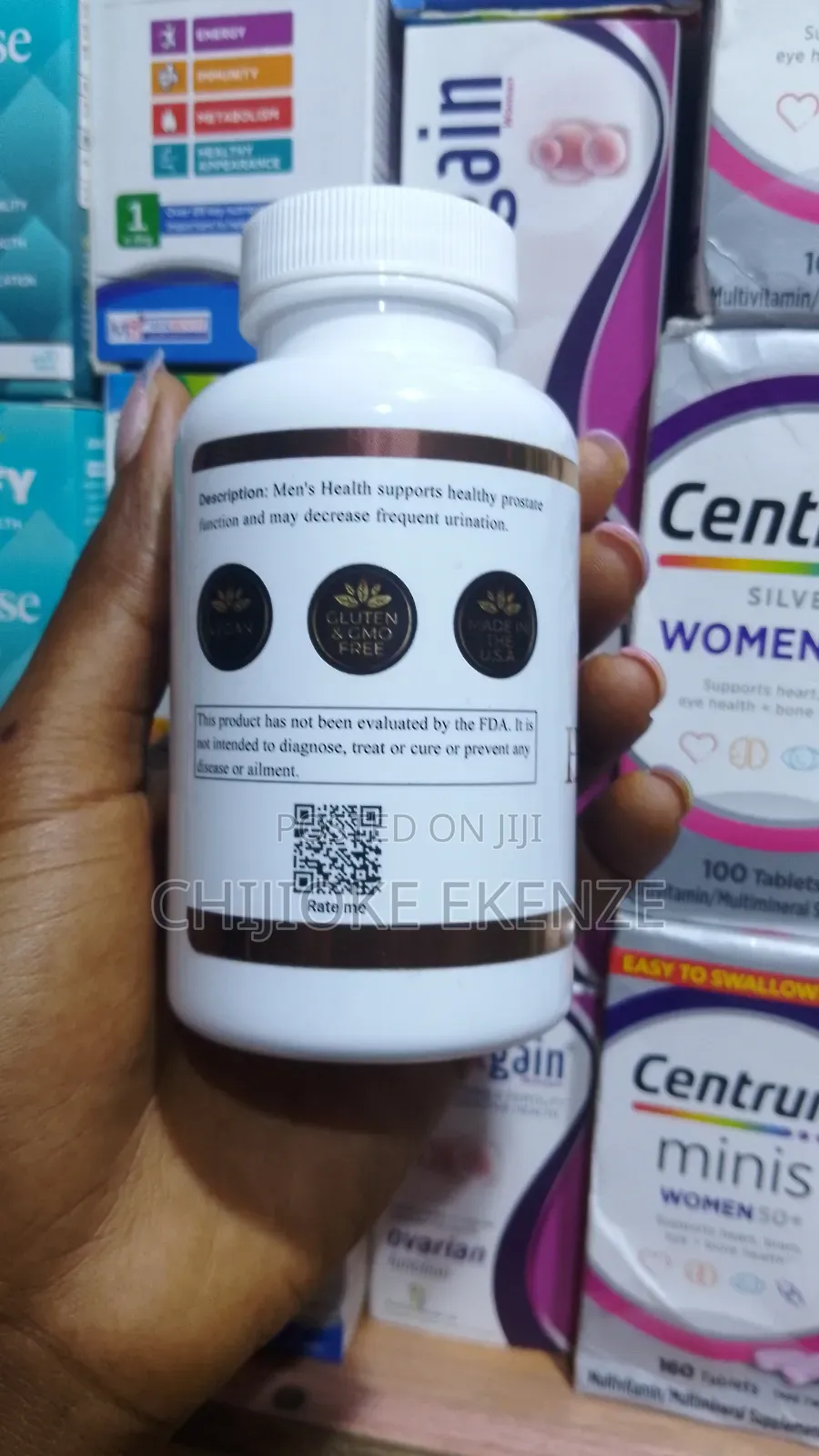Nature's Reigns Men's Health 100% Natural and Vegan Friendly