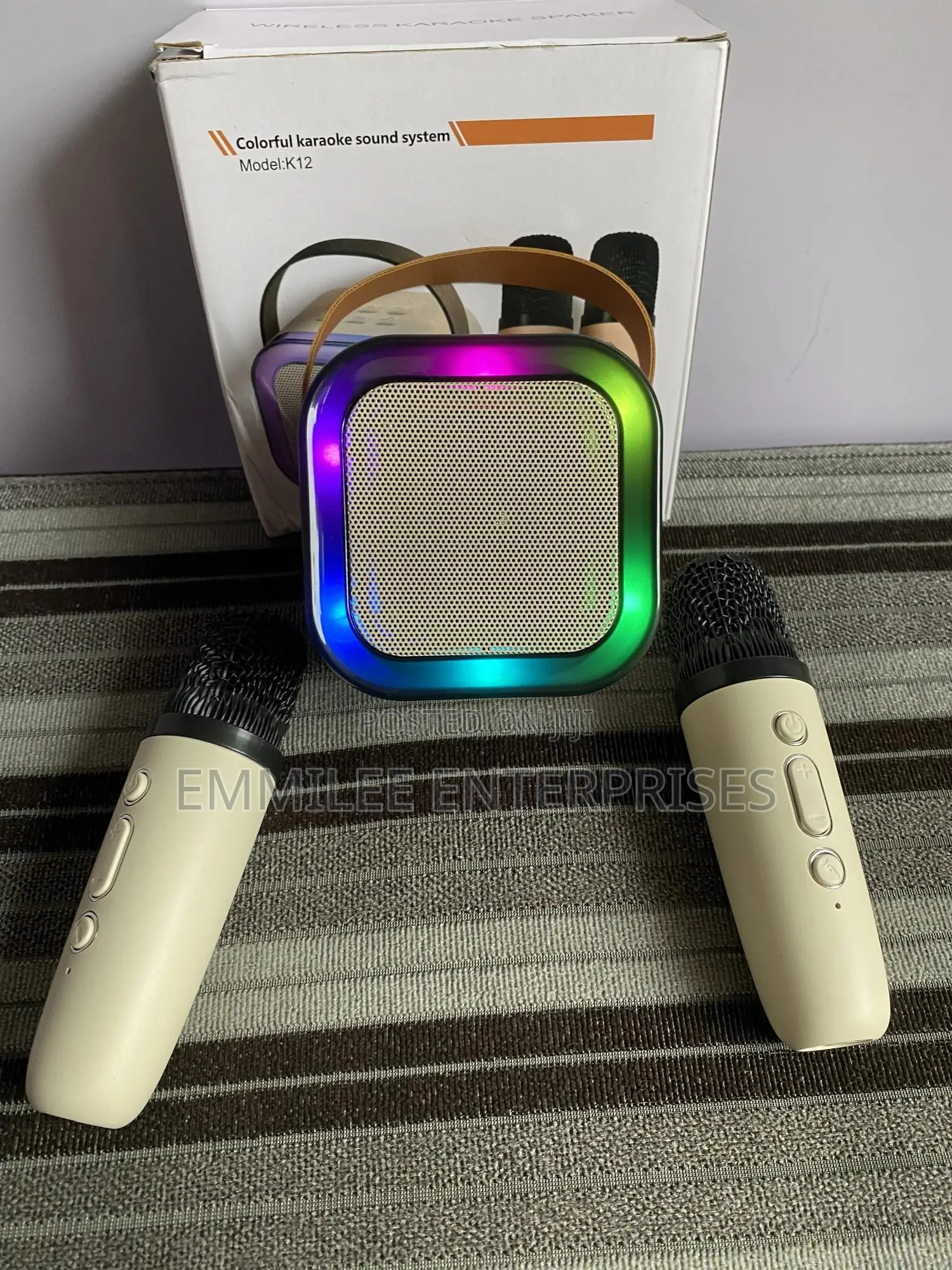 Karaoke Speaker and 2 Microphones