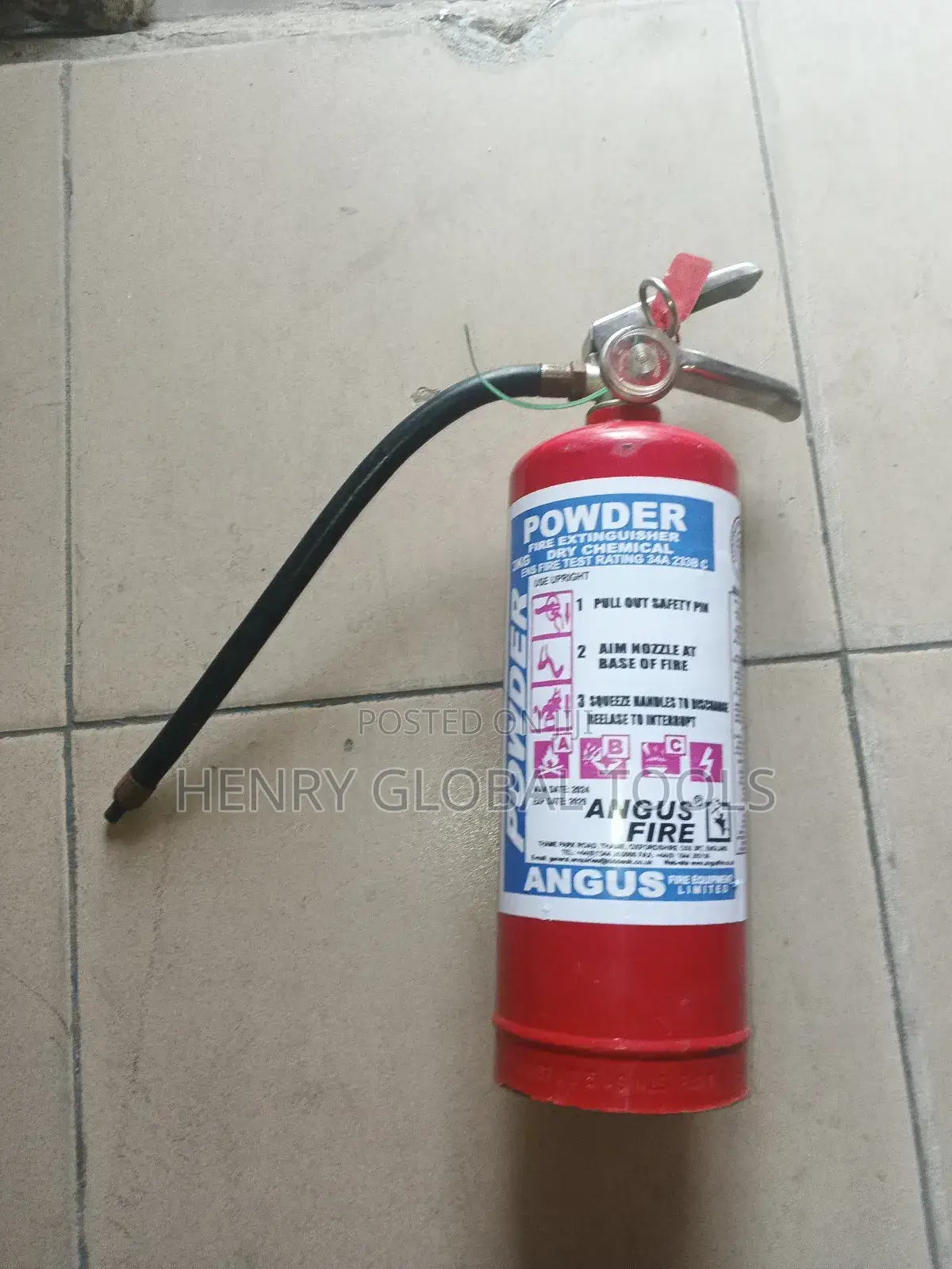 3kg Heavy Duty Fire Extinguisher