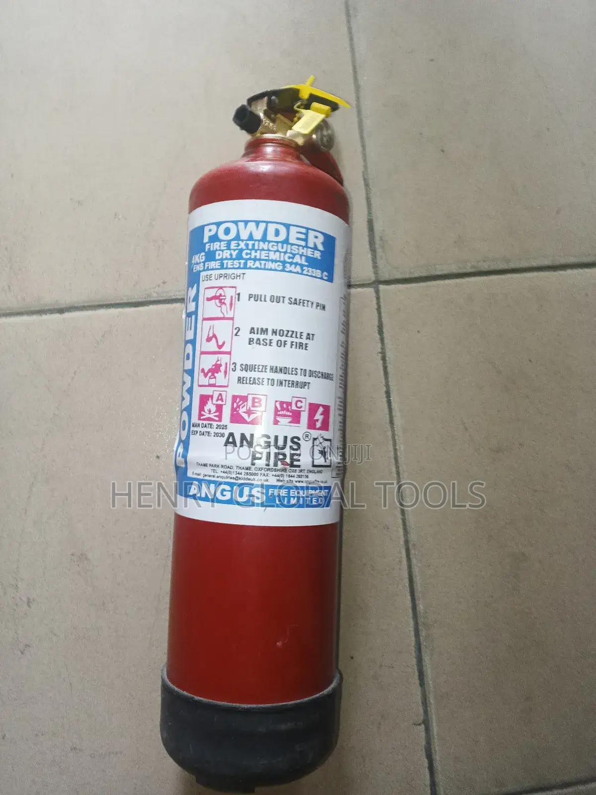4kg Heavy Duty Fire Extinguisher