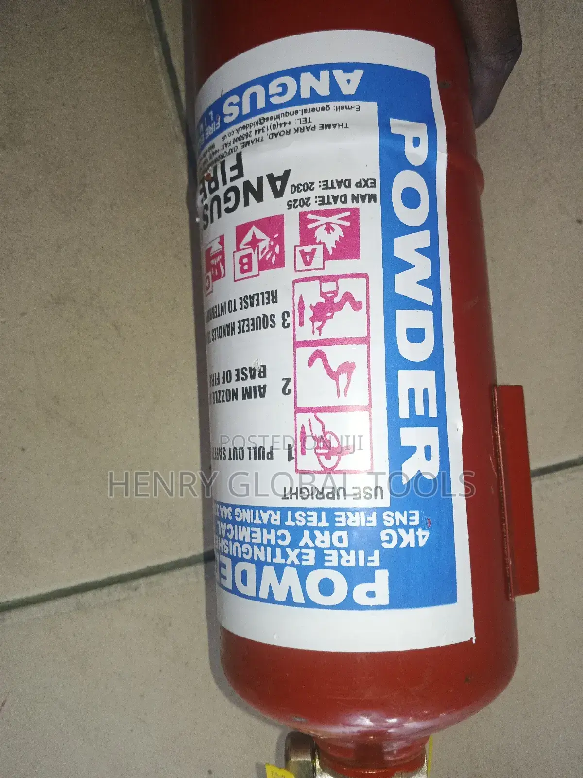 4kg Heavy Duty Fire Extinguisher