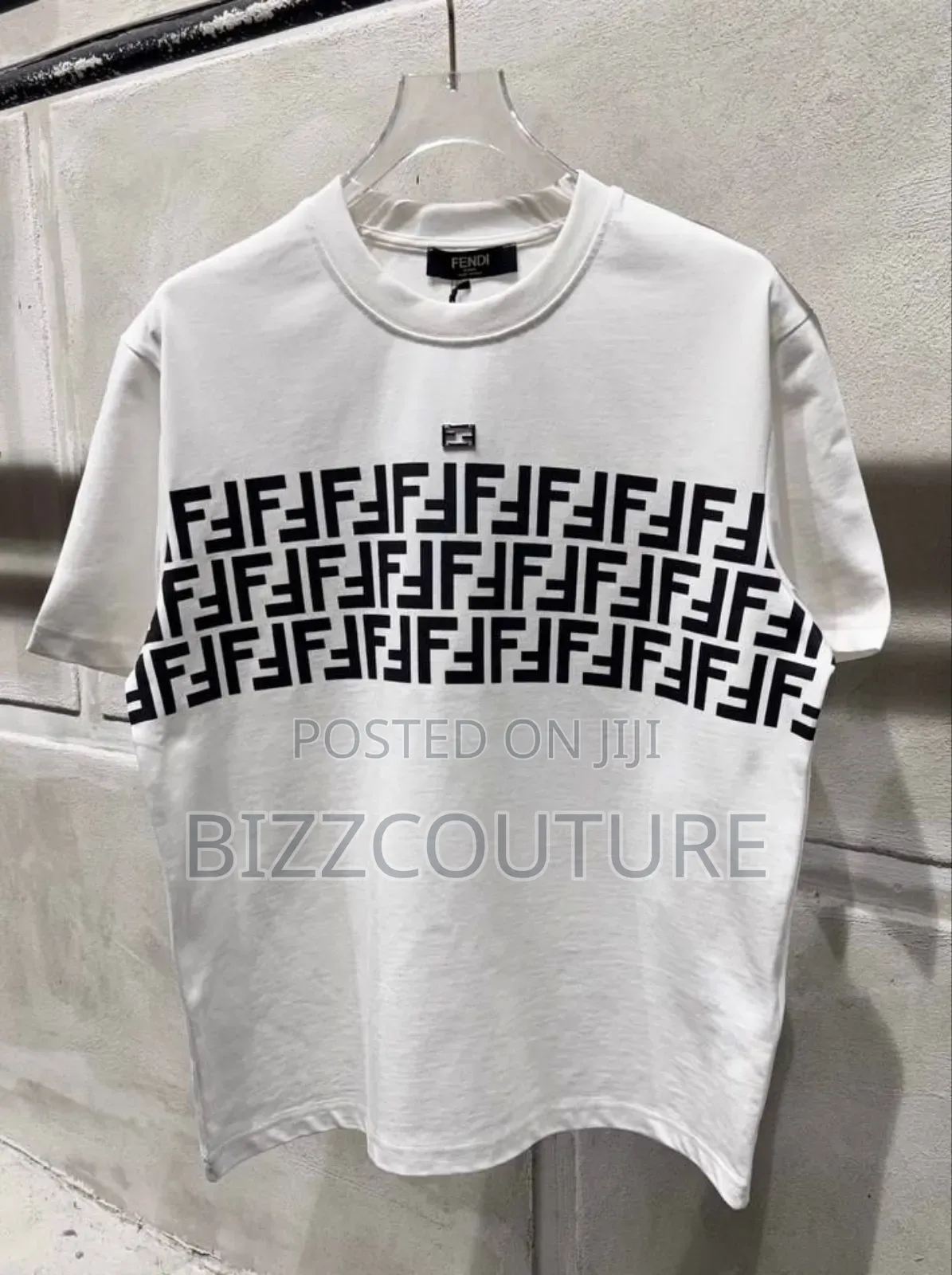 Original Fendi Roma Cotton T-Shirts Available in Store