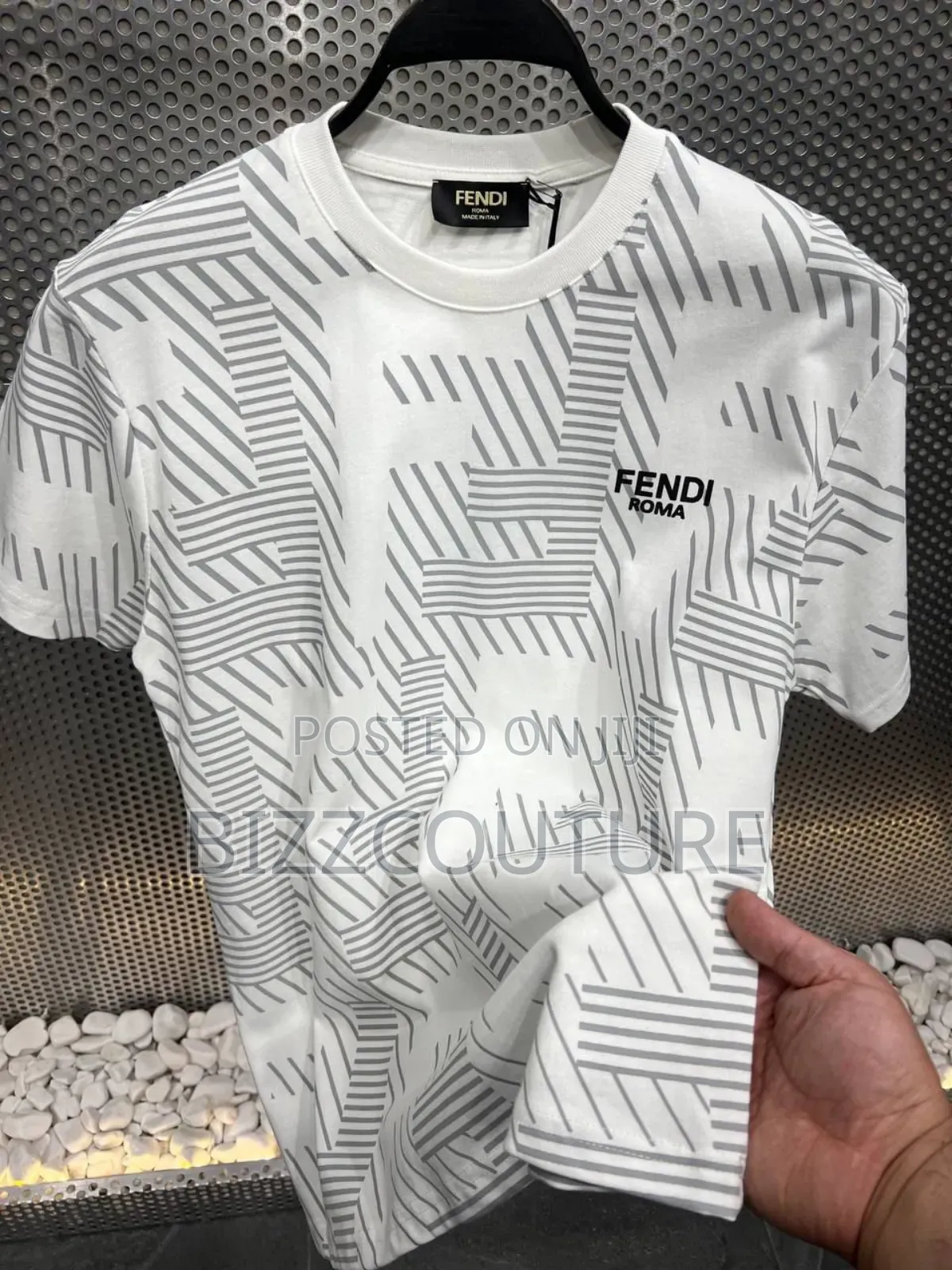 Original Fendi Roma Cotton T-Shirts Available in Store