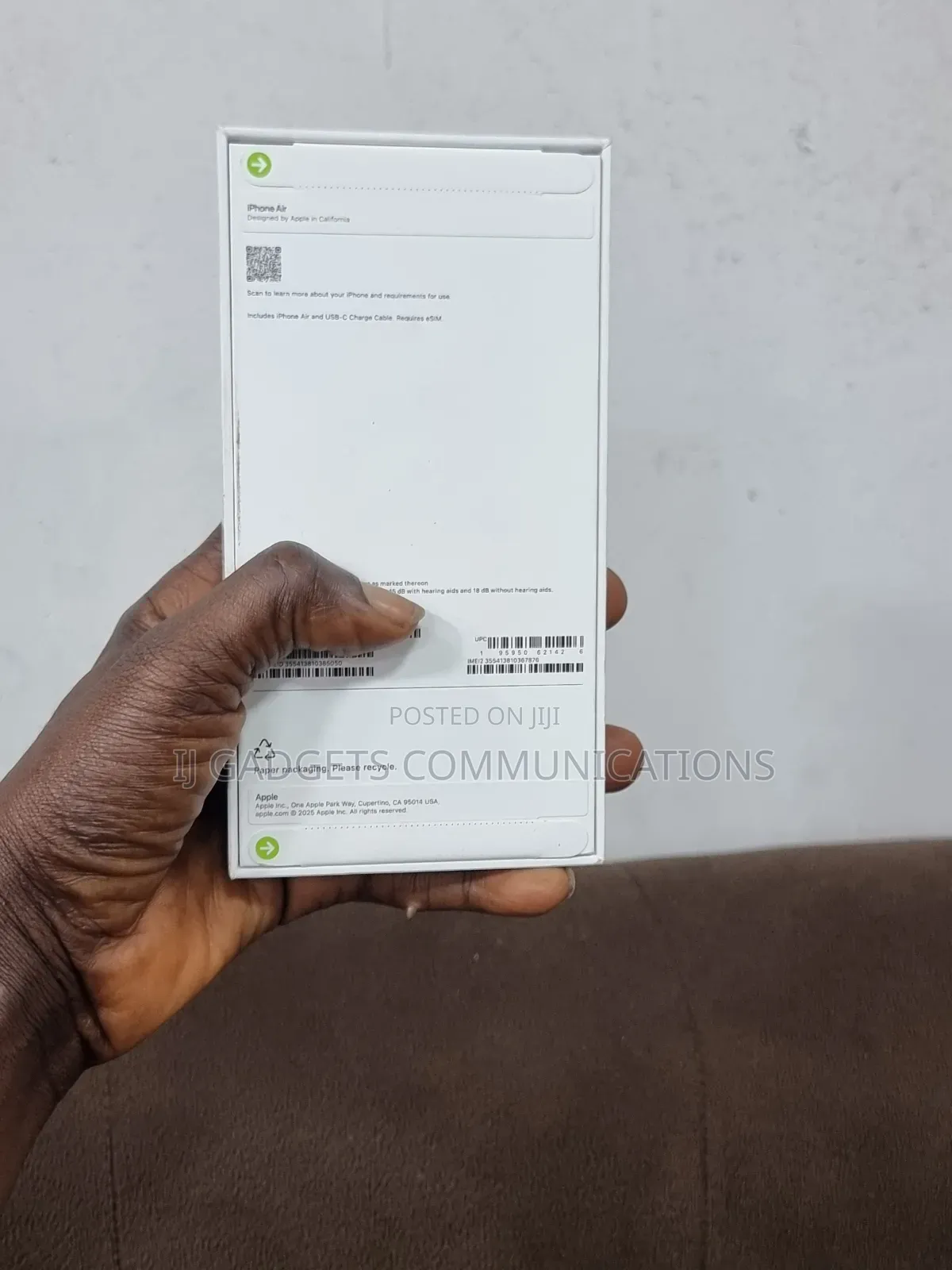 New Apple iPhone Air 256 GB Silver