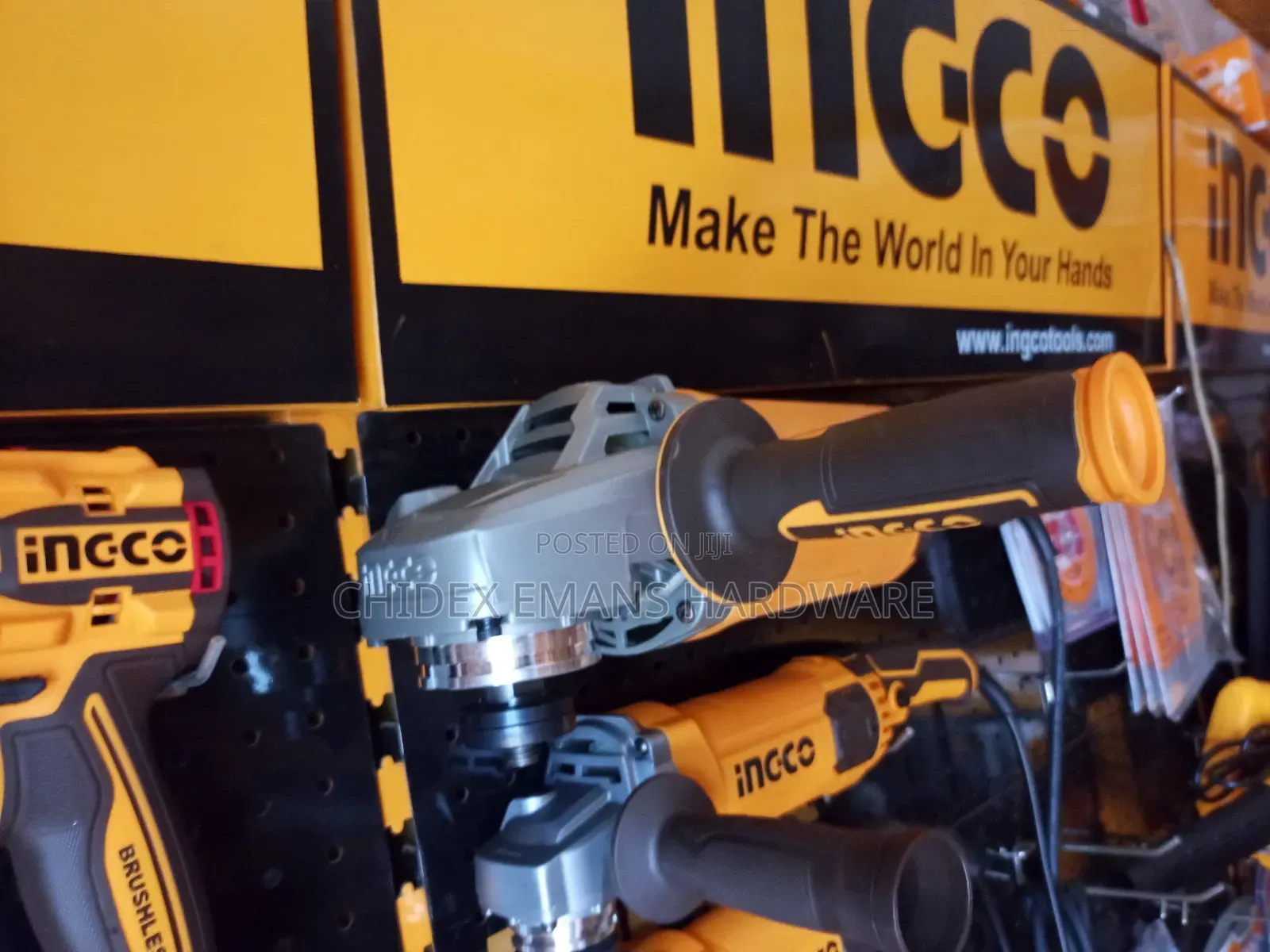 4" Ingco Angle Grinder (All Ingco Products Available)
