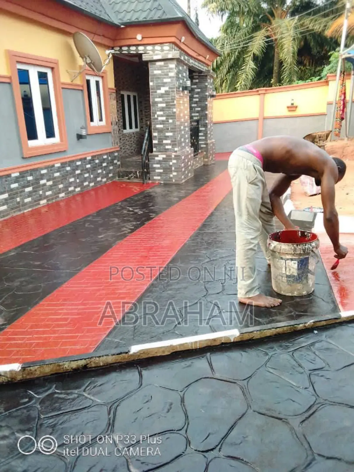 Solid Polished Concrete Floor and Walls