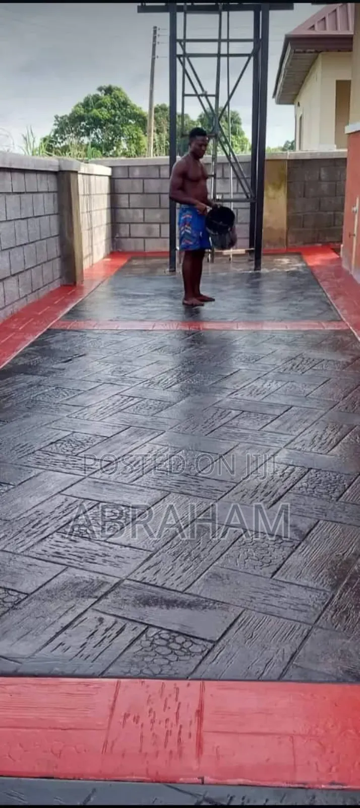 Solid Polished Concrete Floor and Walls