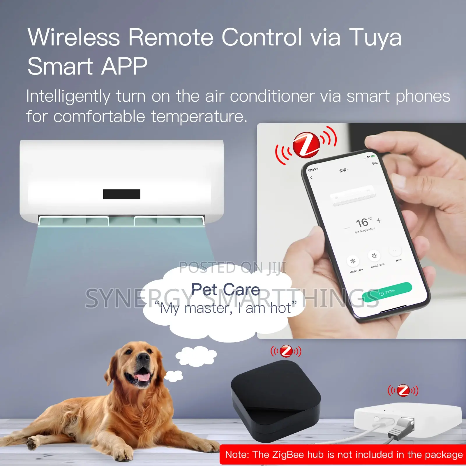 Battery Powered Zigbee Universal Ir Remote