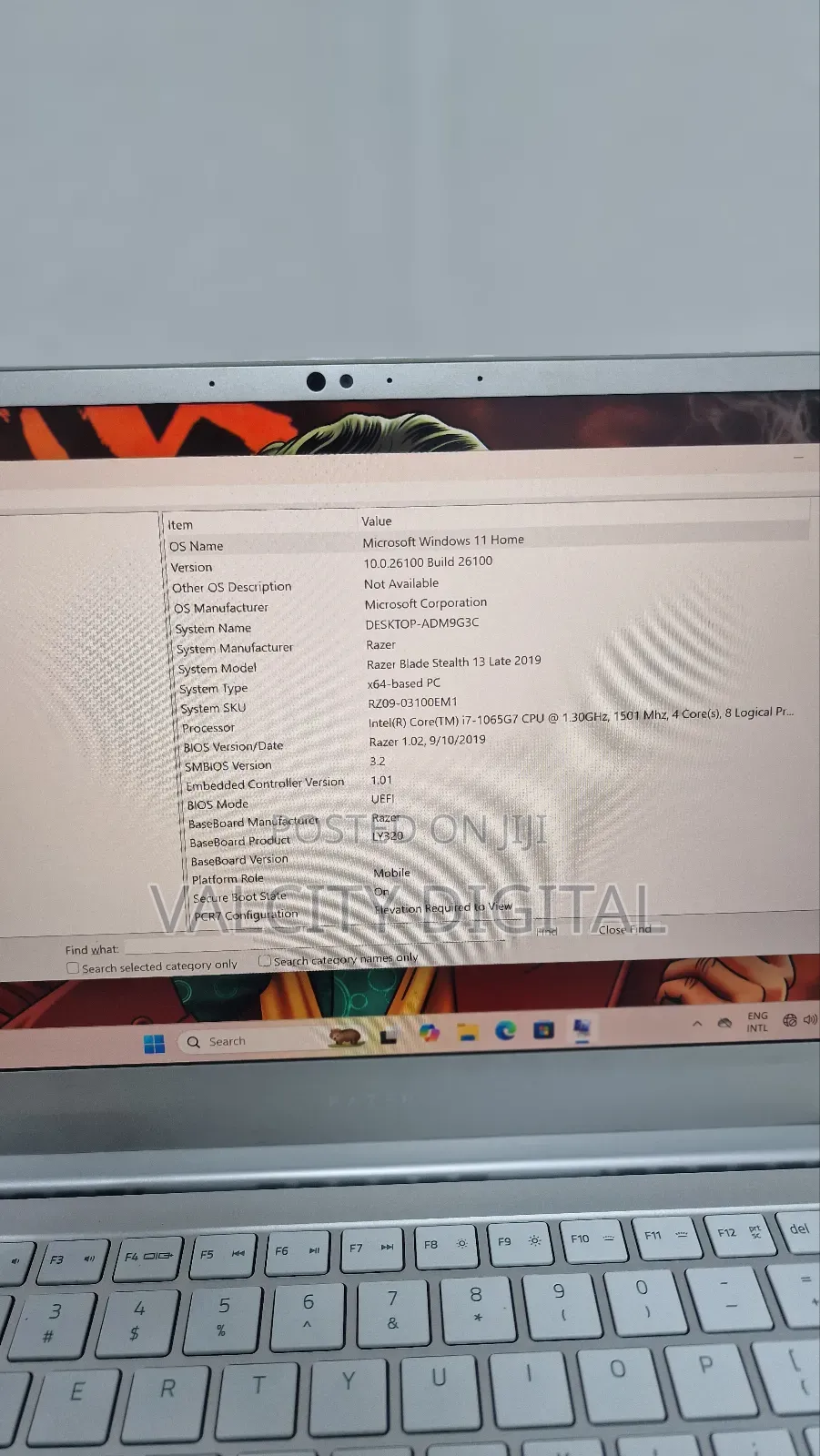 Laptop Razer Blade Stealth 16GB Intel Core i7 SSD 512GB