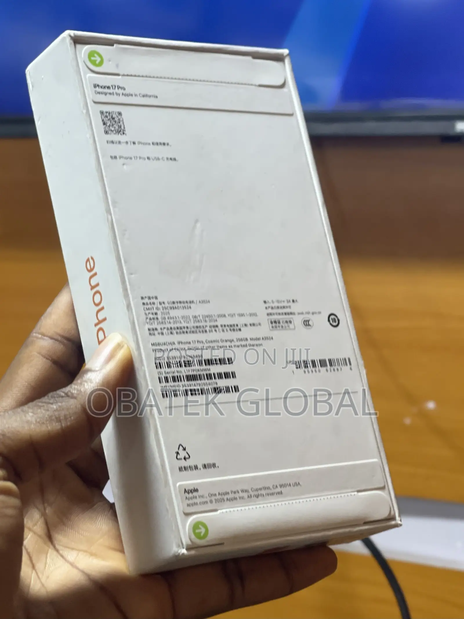 Apple iPhone 17 Pro 256 GB Orange