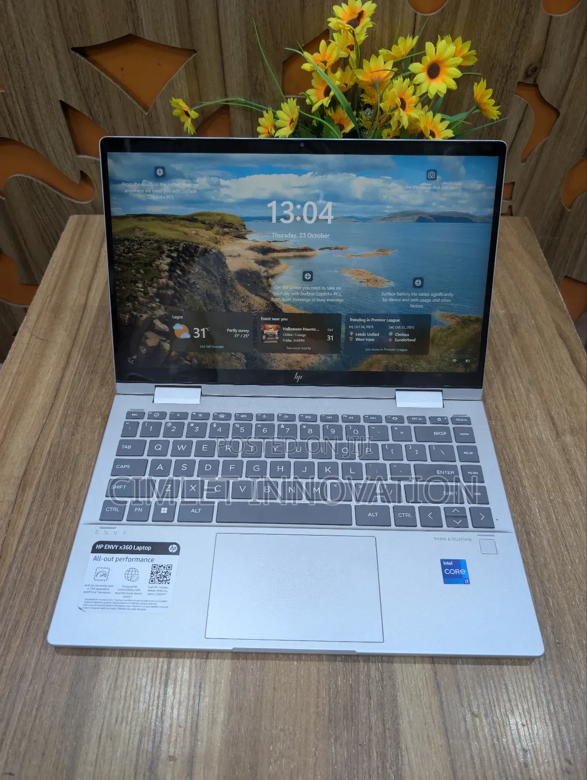 Laptop HP Envy 14 16GB Intel Core i7 SSD 512GB