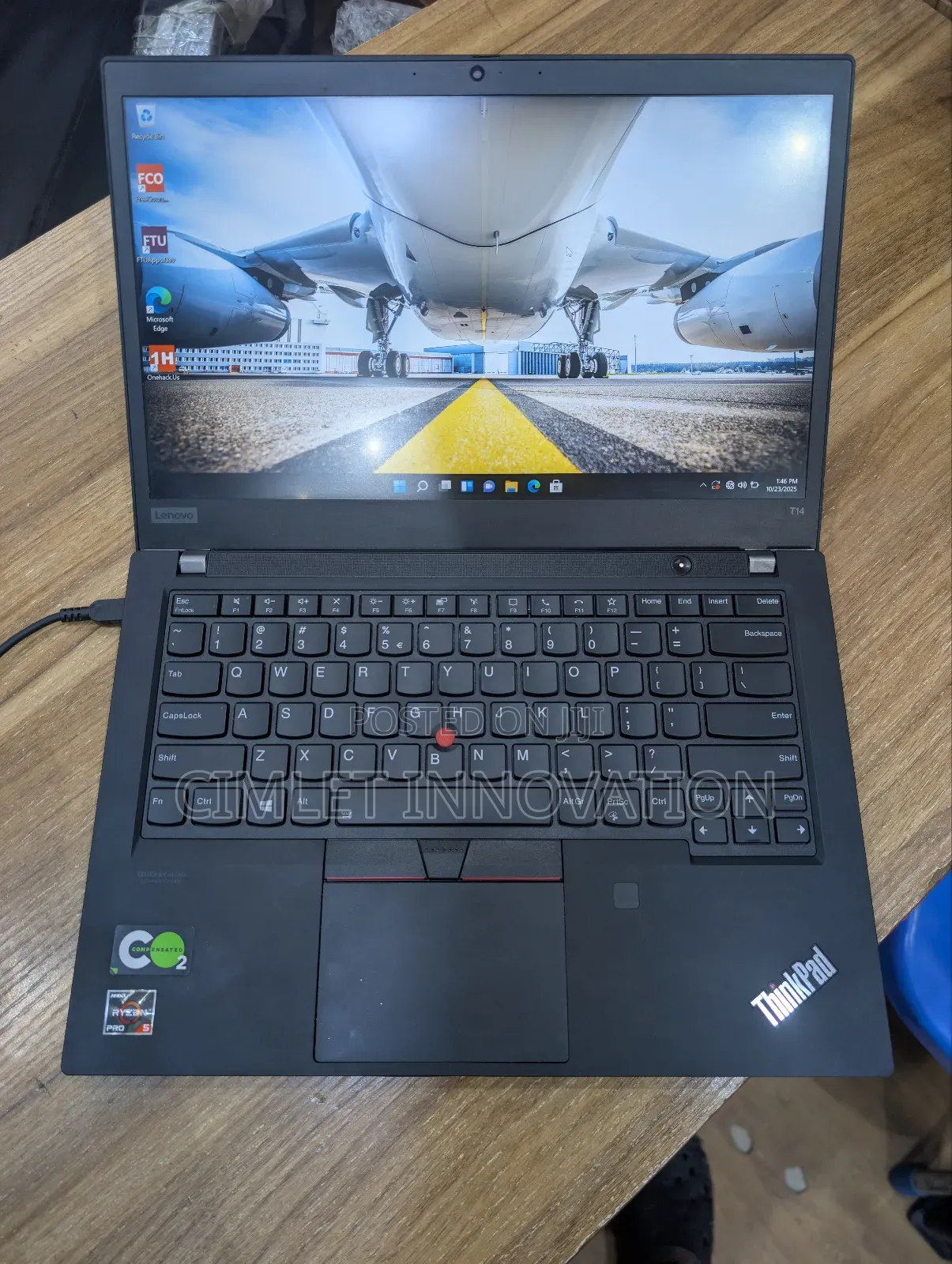 Laptop Lenovo ThinkPad T14 8GB AMD Ryzen 5 SSD 512GB