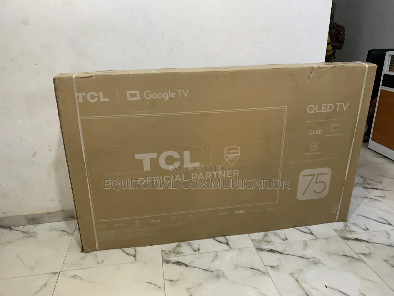 TCL 75 Inch Qled Tv: Built-in Subwoofer for Deep Bass!
