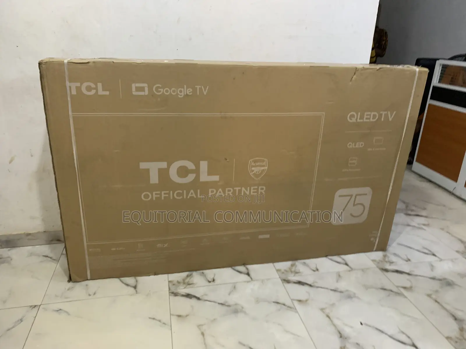 TCL 75 Inch Qled Tv: Built-in Subwoofer for Deep Bass!