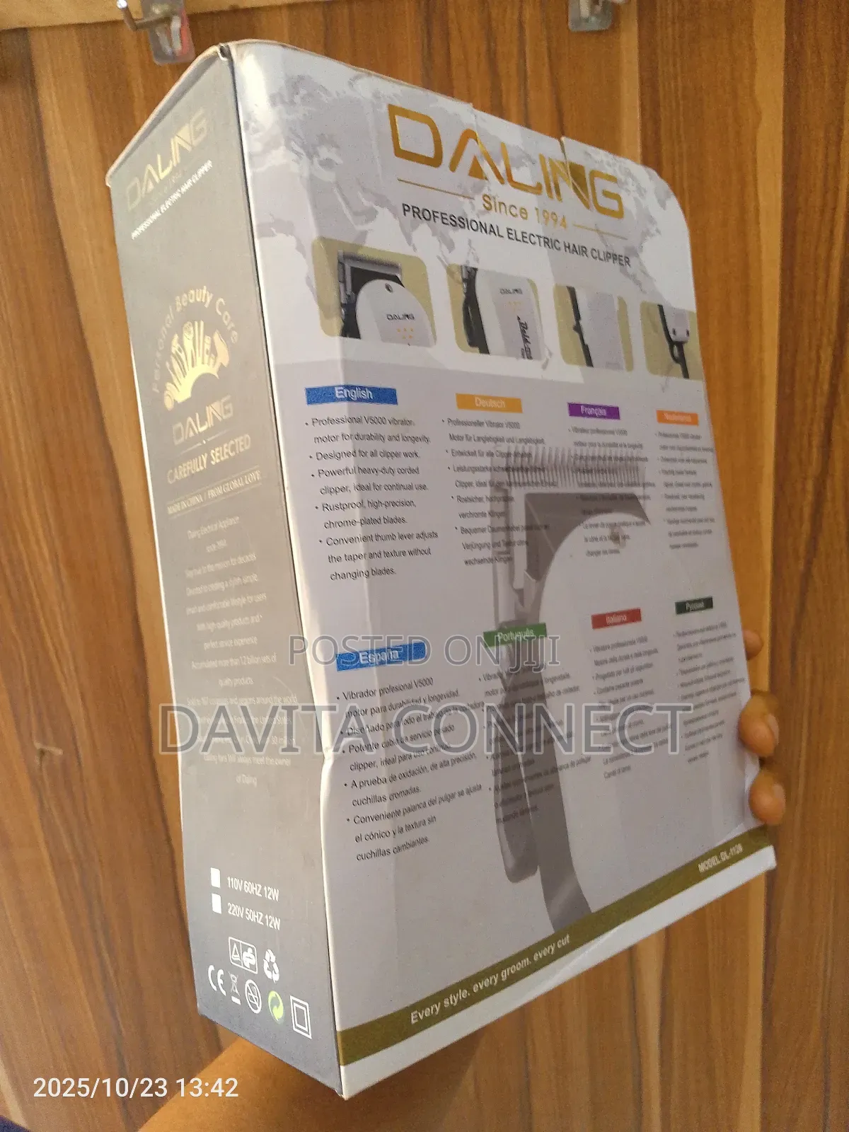 Darling Dl 1126 Professional Heavy-Duty Hair Clipper