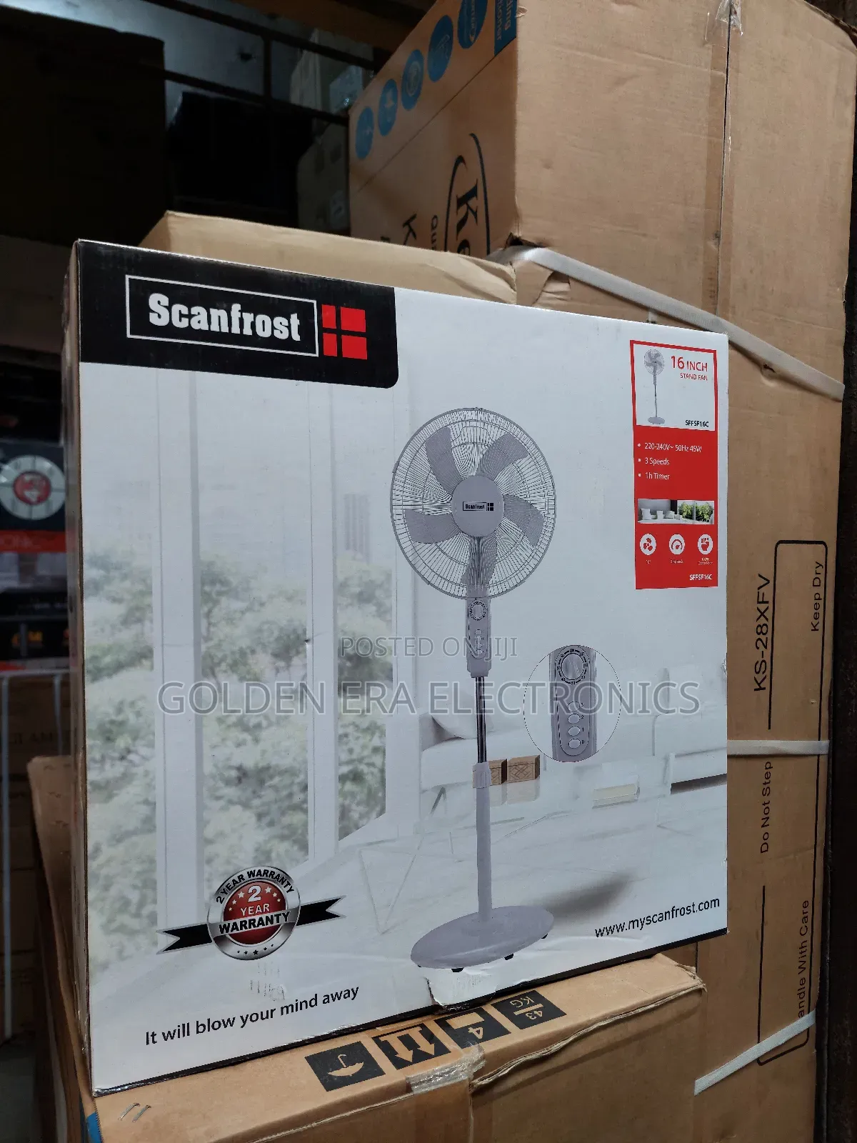 Scanfrost 16inches Stand Fan