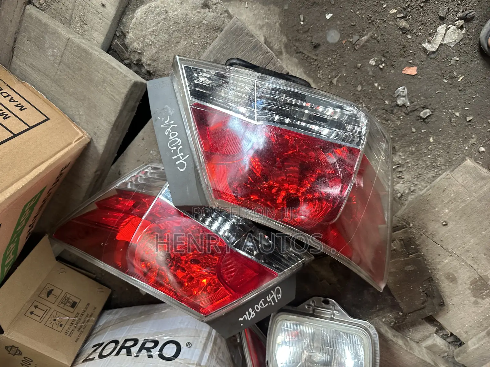 Set Taillights Accord 2008(Evil Spirit)