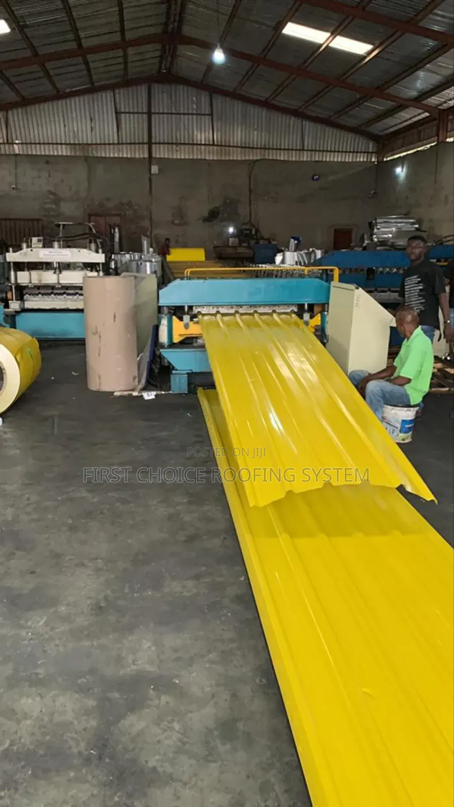 Yellow Colour Aluminium Roofing Sheets Available