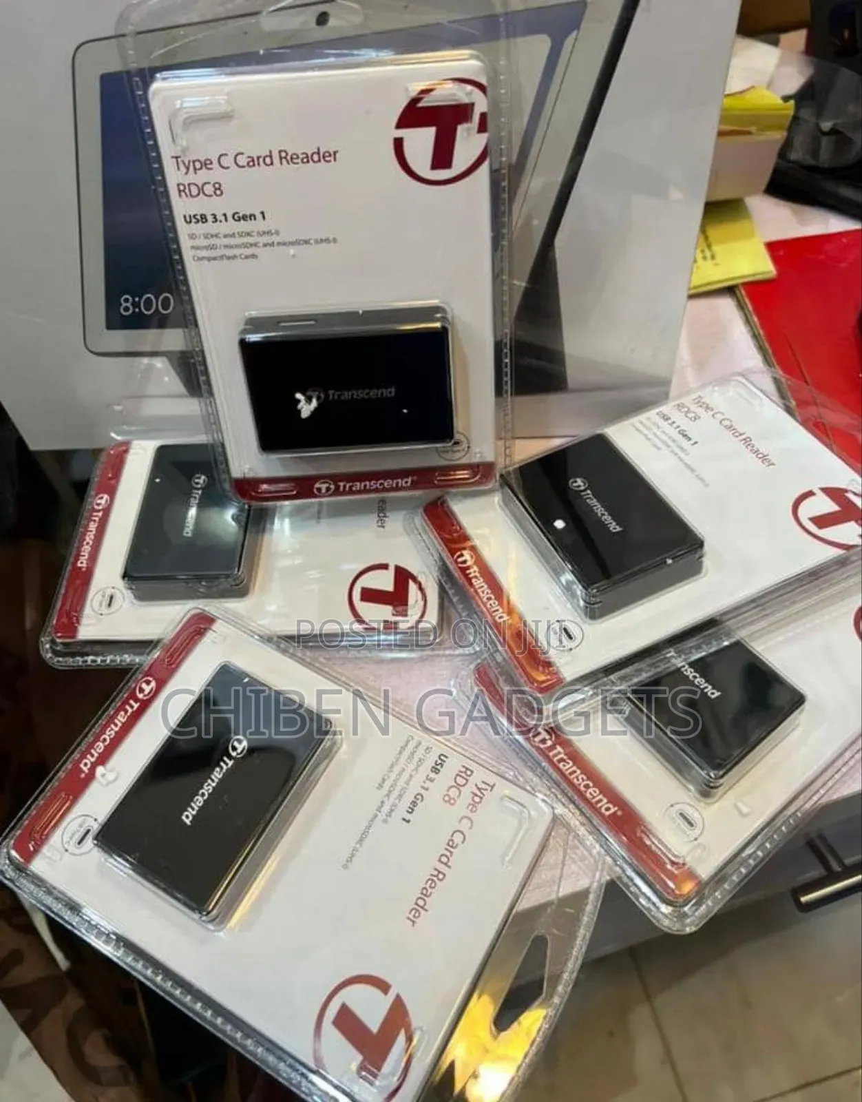 Trancesend Type C Card Reader Rdc8